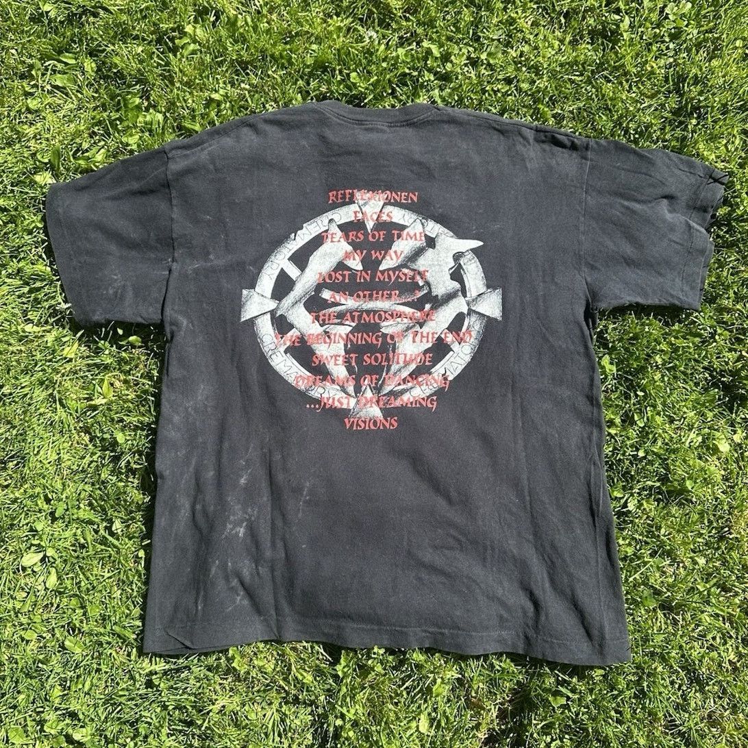 Band Tees × Vintage T-Shirt CREMATORY “illusions” Vintage ‘95 Men’s Large Size US L / EU 52-54 / 3 - 4 Thumbnail