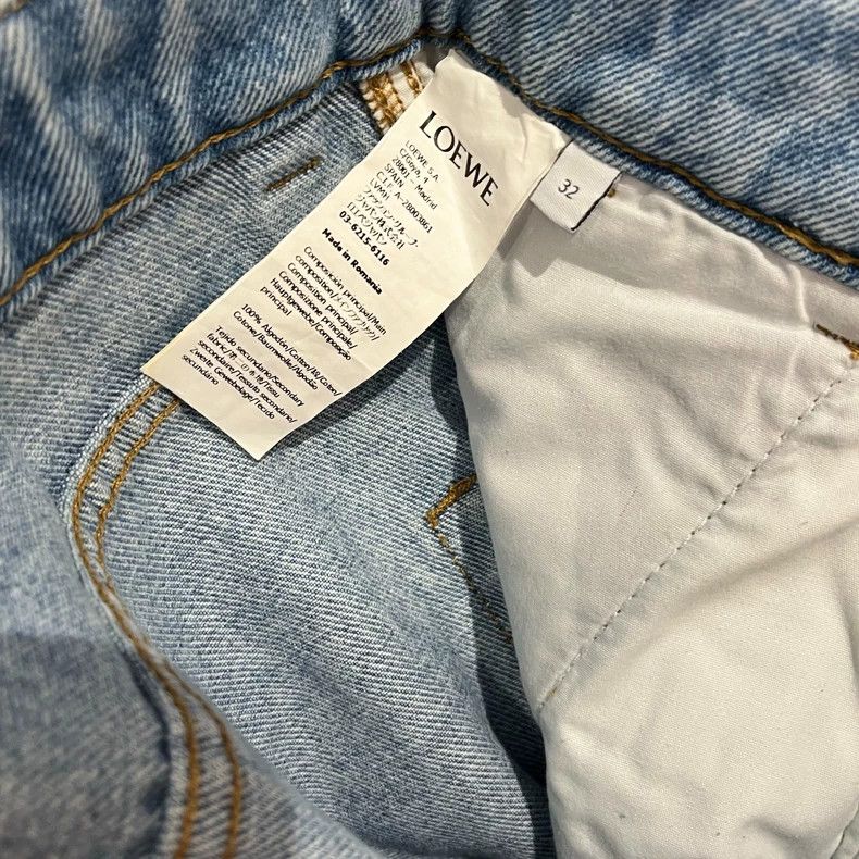 Loewe Loewe washed jeans Size 31" - 3 Thumbnail