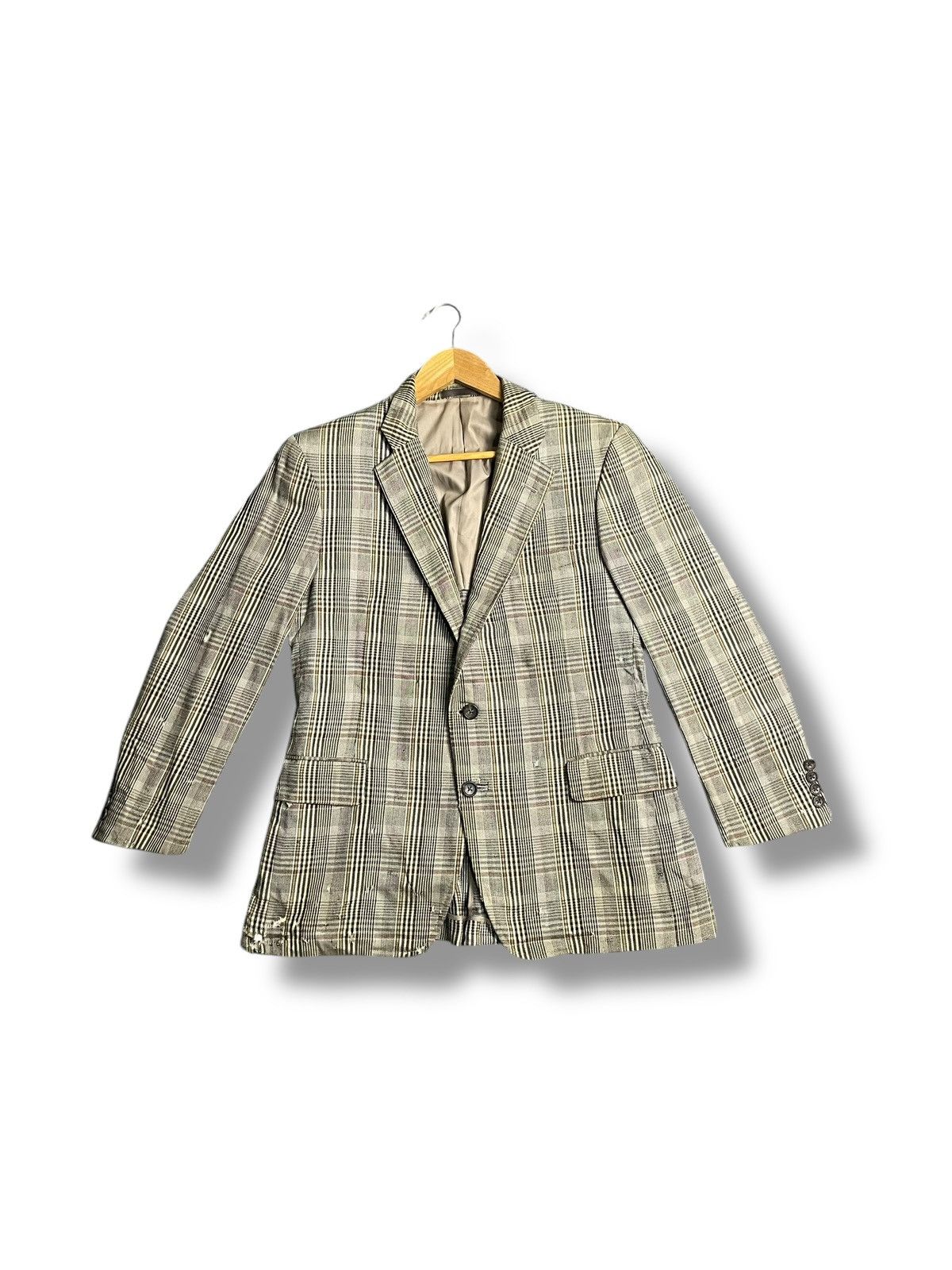 Burberry × Vintage Burberrys Men’s Two Button Blazer (25) Size US S / EU 44-46 / 1 - 1 Thumbnail