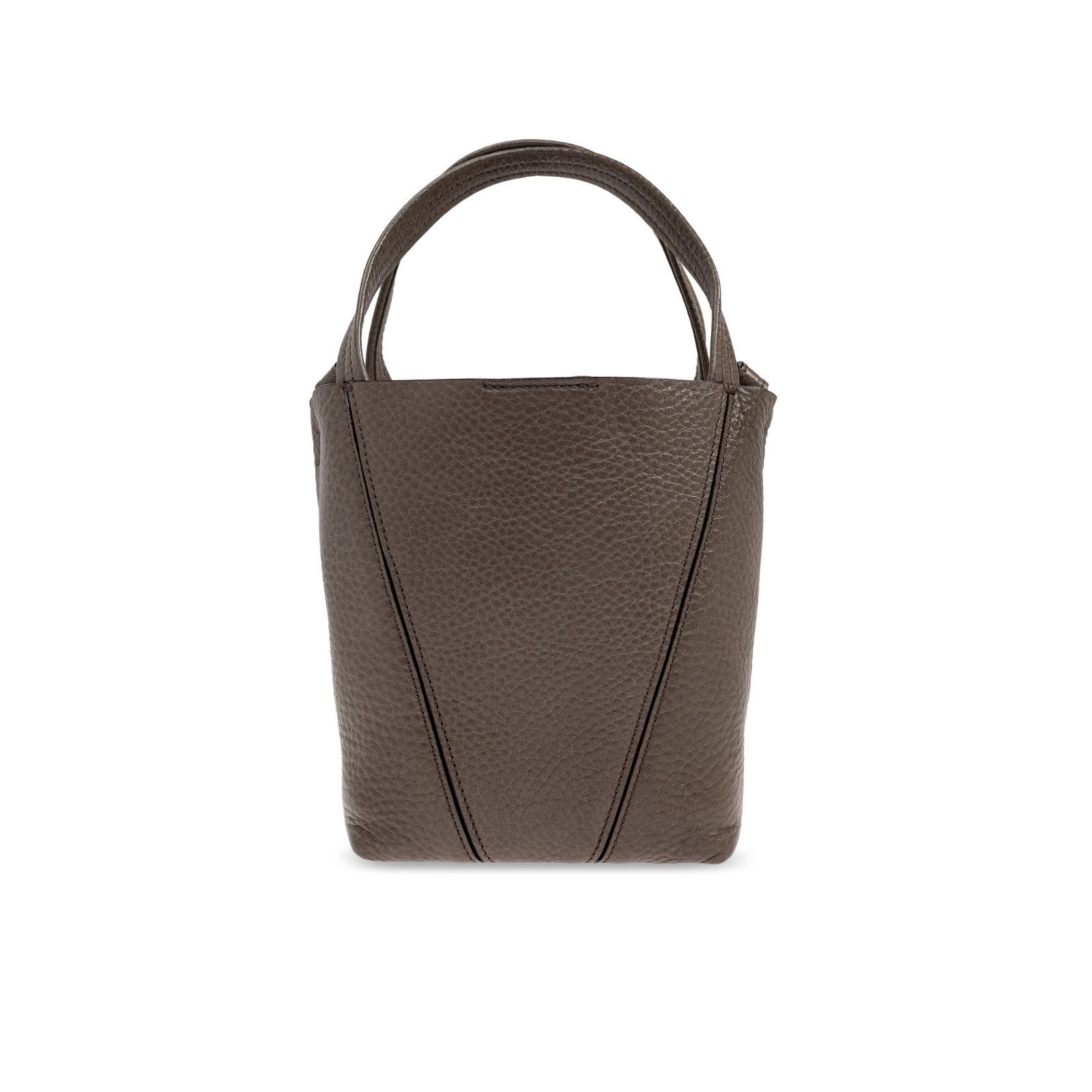 Chloe Chloe Small Spin Green Brown Grained Leather Shoulder Bag Ne Size ONE SIZE - 3 Thumbnail