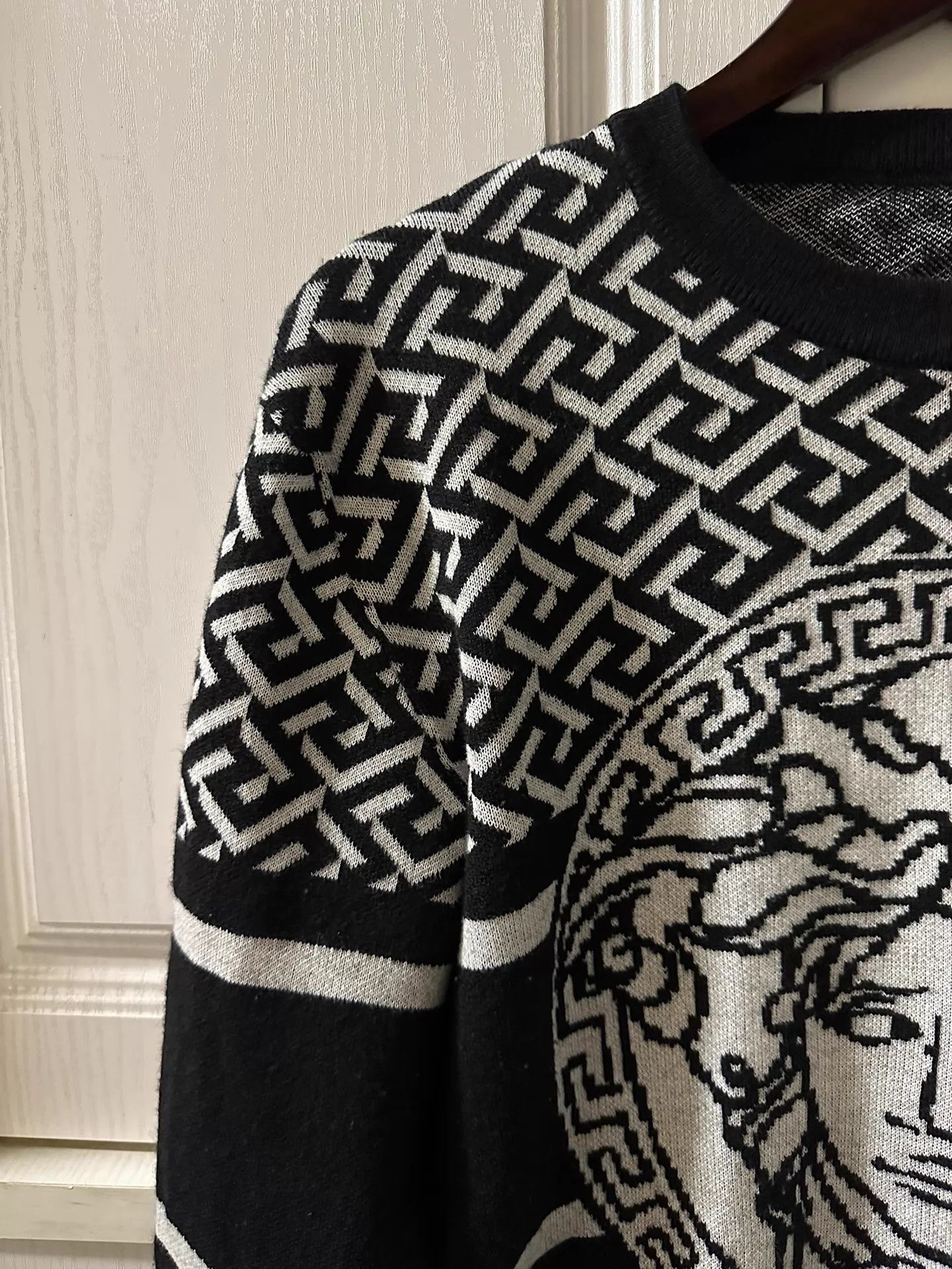 Versace Versace Main Line Limited Runway Wool Knit Sweater S Size US S / EU 44-46 / 1 - 4 Thumbnail