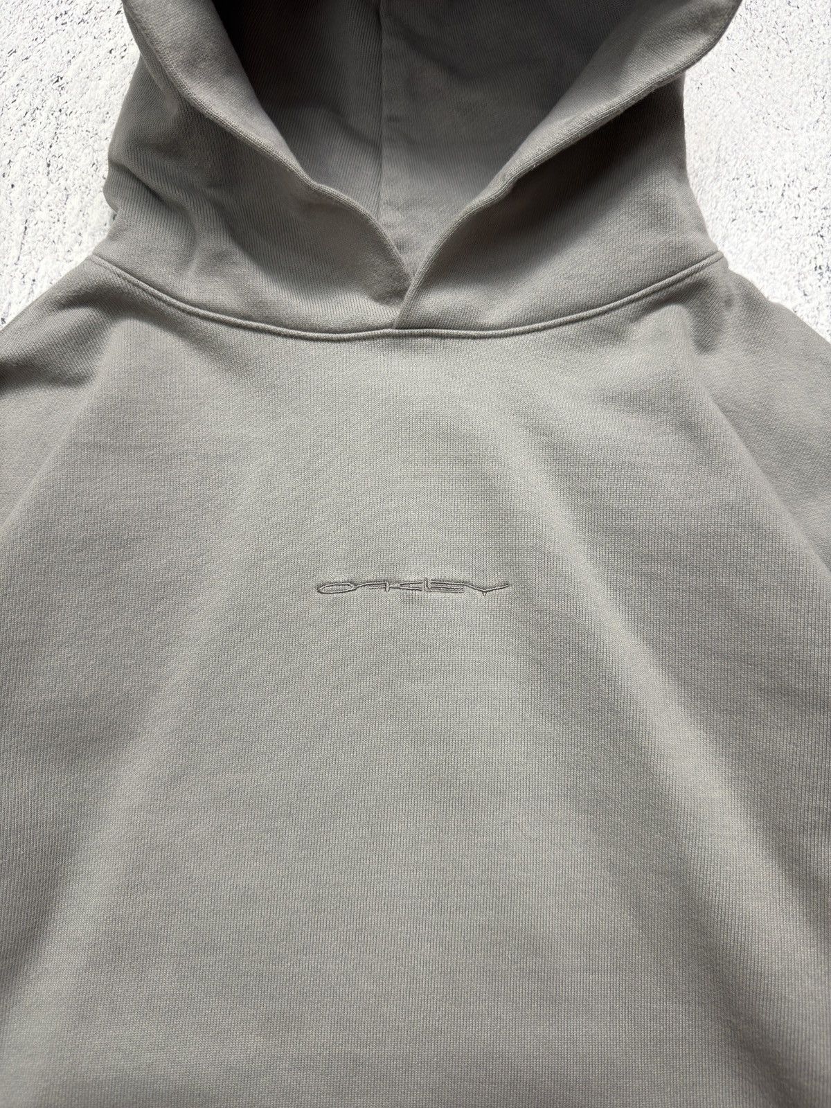 Oakley Oakley Center Logo Embroidered Relax Fit Hoodie Grey Size US S / EU 44-46 / 1 - 5 Thumbnail