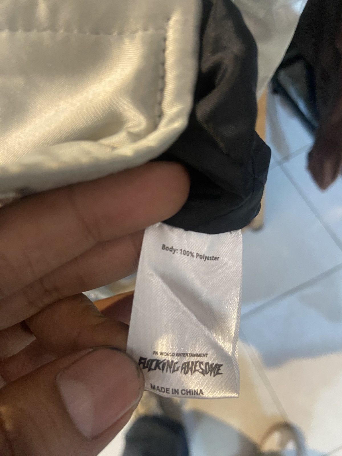 Fucking Awesome FUCKING AWESOME ANGLE BURN VARSITY JACKET Size US XL / EU 56 / 4 - 7 Thumbnail