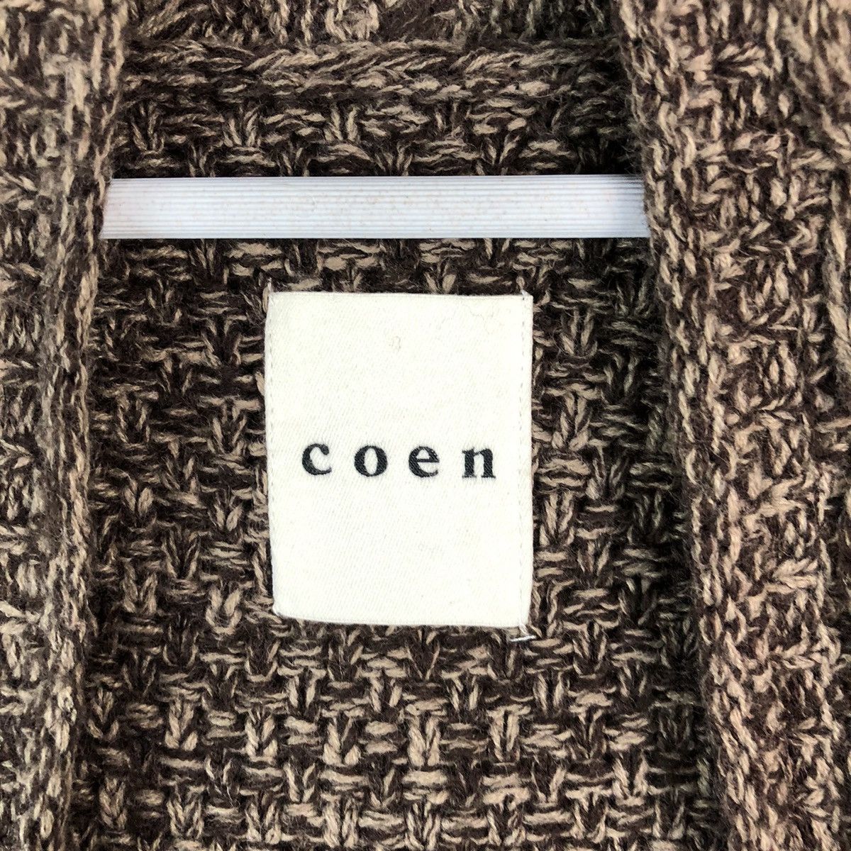 Homespun Knitwear × Japanese Brand Coen Brown cardigan japan Knitwear #A1530 Size XL / US 12-14 / IT 48-50 - 9 Thumbnail
