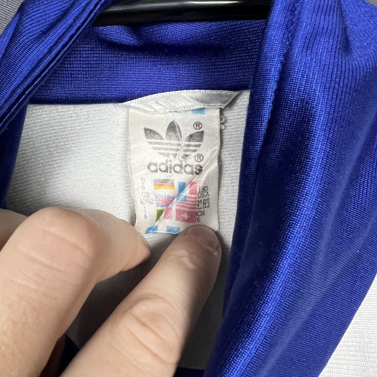 Adidas 80s Adidas KSV wvb Vintage multicolour Track Jacket size L Size US L / EU 52-54 / 3 - 6 Thumbnail