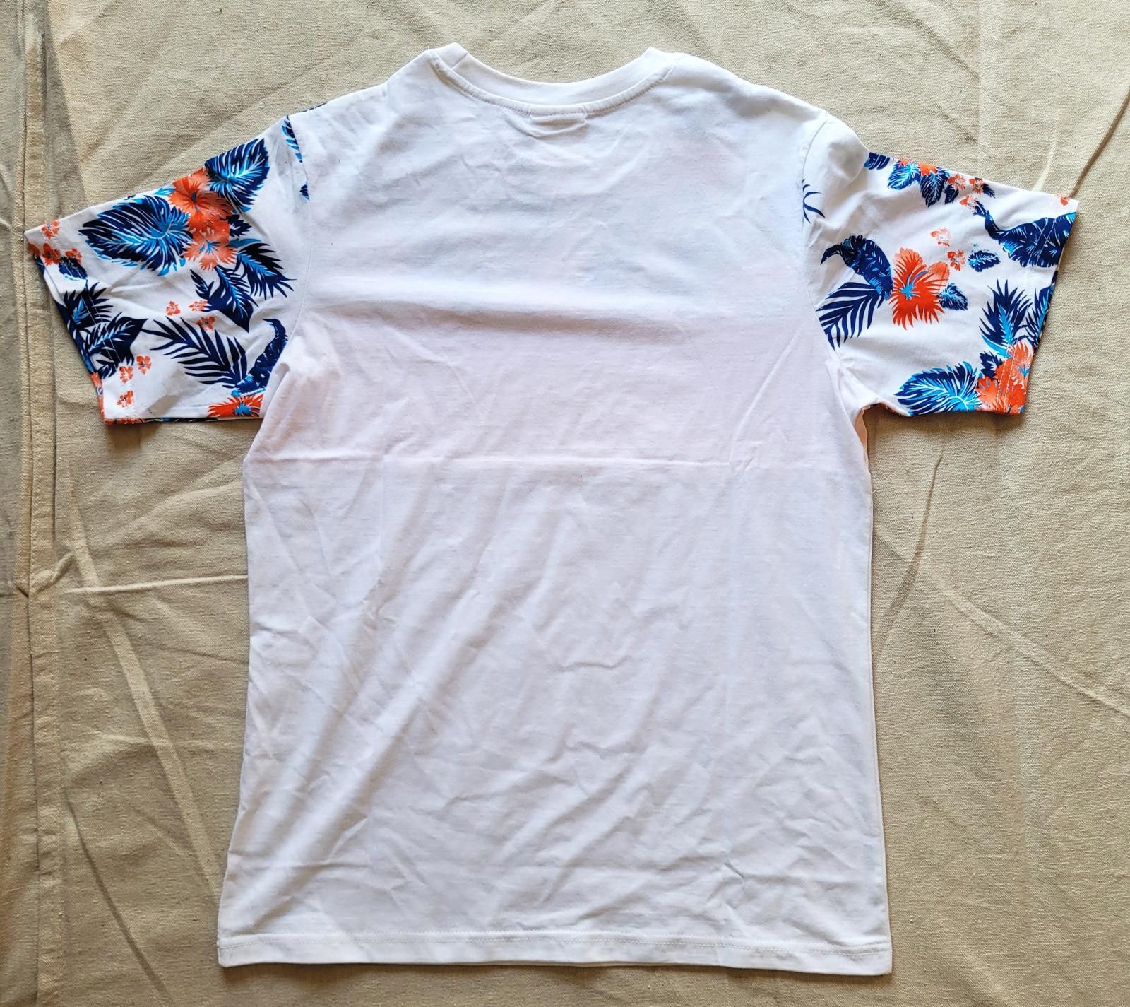 Other Men’s Large T-Shirt Floral & Pink Colorblock by Hawk's Bay Size US L / EU 52-54 / 3 - 3 Thumbnail