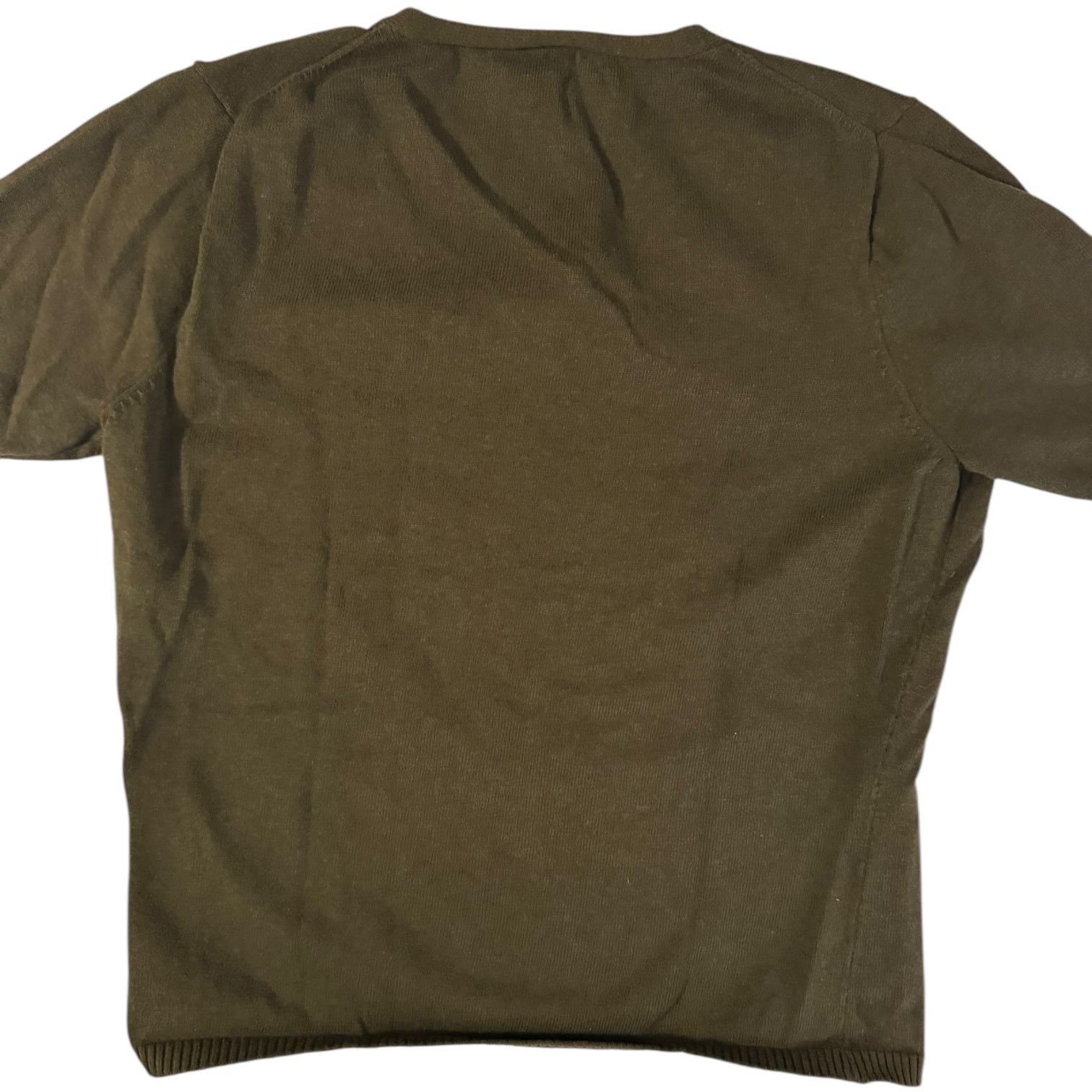 Gap GAP Dark Green Sweater Cropped with V-Neck Bow Accent Medium Size M / US 6-8 / IT 42-44 - 3 Thumbnail