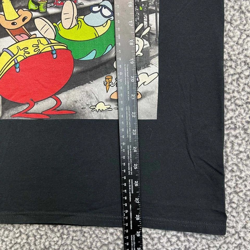 Nickelodeon Nickelodeon Rugrats Shirt Men Black Crew Neck Cotton L Size US L / EU 52-54 / 3 - 5 Thumbnail