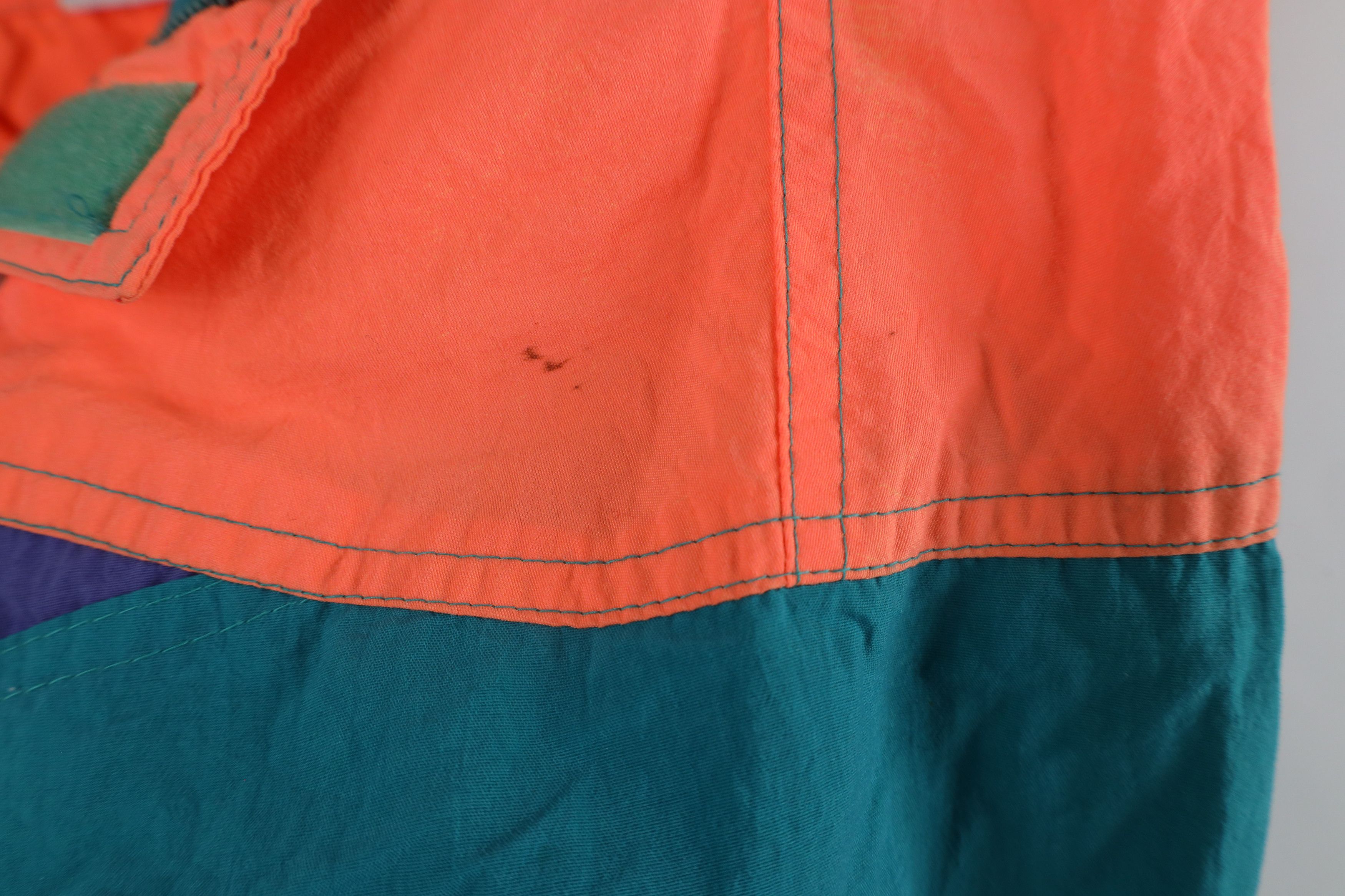 Vintage Vintage 90s Streetwear Full Zip Windbreaker Jacket Nylon Size US XL / EU 56 / 4 - 11 Thumbnail