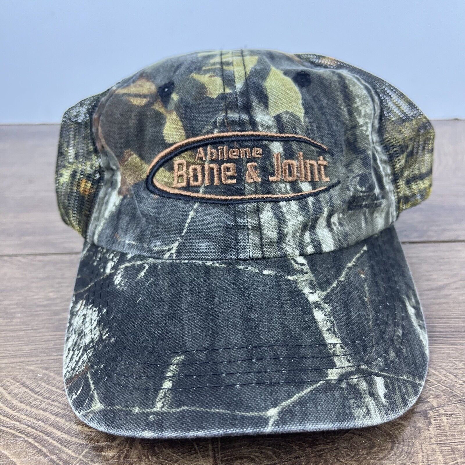 Other Abilene Bone & Joint Hat Green Camo Cap Adjustable Camo Adul Size ONE SIZE - 2 Thumbnail