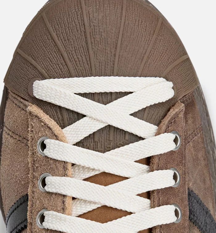 Adidas × Song For The Mute o1mle0426 Superstar 82 Low-Top Sneakers in Brown Size US 13 / EU 46 - 3 Thumbnail