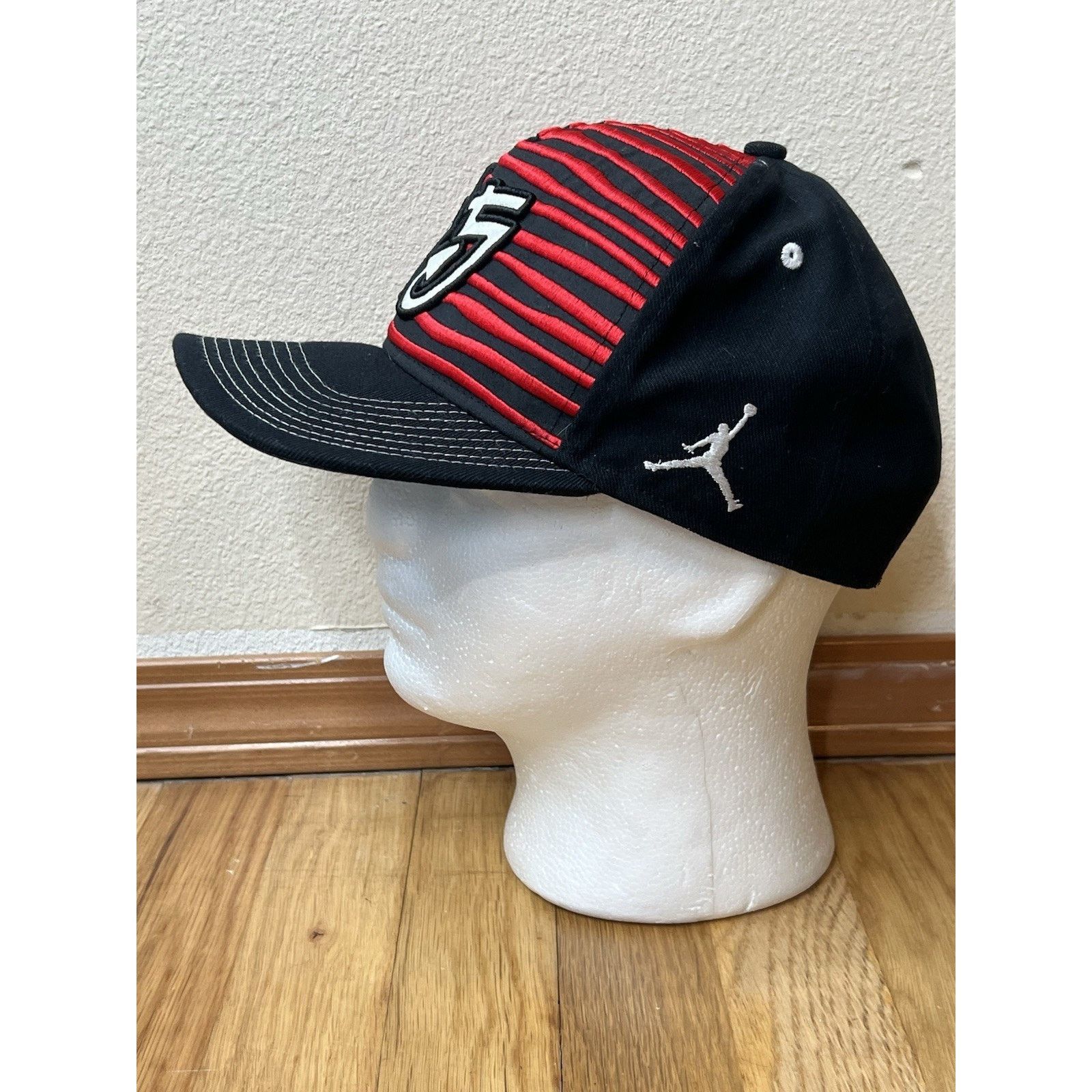 Jordan Brand Air Jordan 10 Baron 45 "Double Nickel" SnapBack 642098-011 Size ONE SIZE - 3 Thumbnail