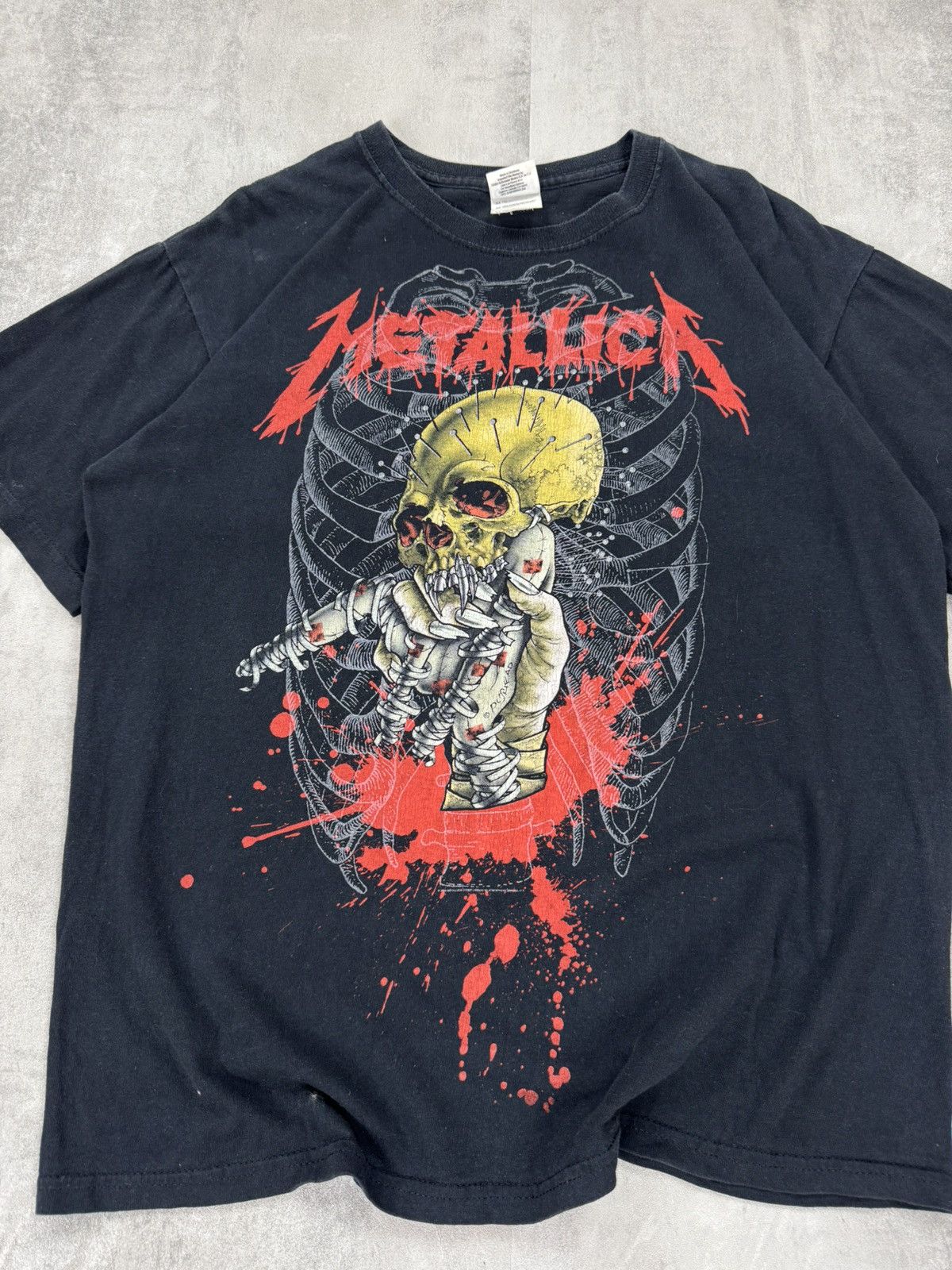Gildan × Metallica × Vintage Vintage Gildan METALLICA Polo T-shirt mens size M Size US M / EU 48-50 / 2 - 2 Thumbnail