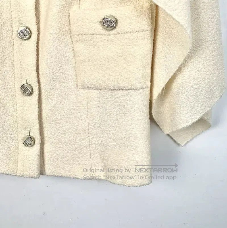 Chanel Chanel Beige Wool Women's Cardigan . Size XS / US 0-2 / IT 36-38 - 4 Thumbnail