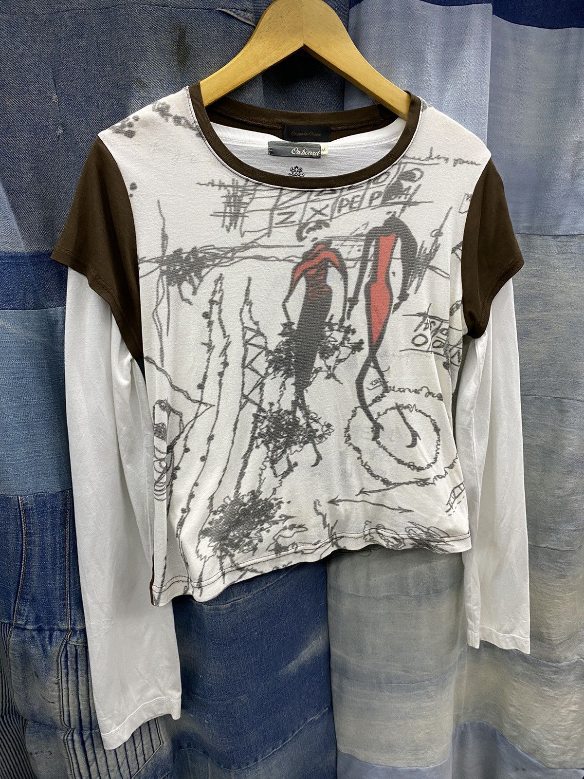 20471120 × Beauty Beast y2k art tshirt numbernine cdg style japanese brand Size S / US 4 / IT 40 - 3 Thumbnail