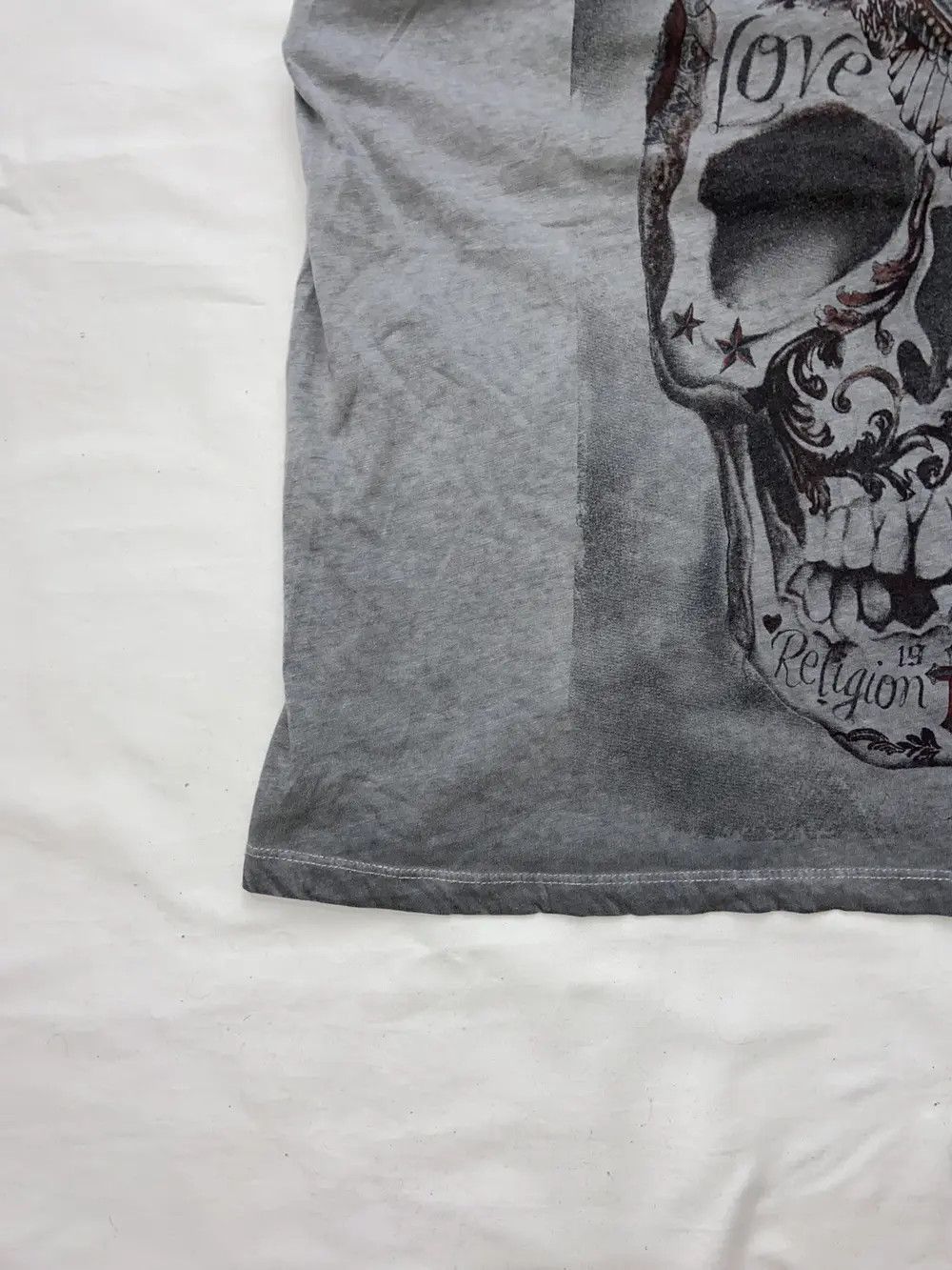 Affliction VINTAGE SKULLS Y2K TEE T SHIRT AFFLICTION JAPANESE SKATE Size US M / EU 48-50 / 2 - 12 Thumbnail