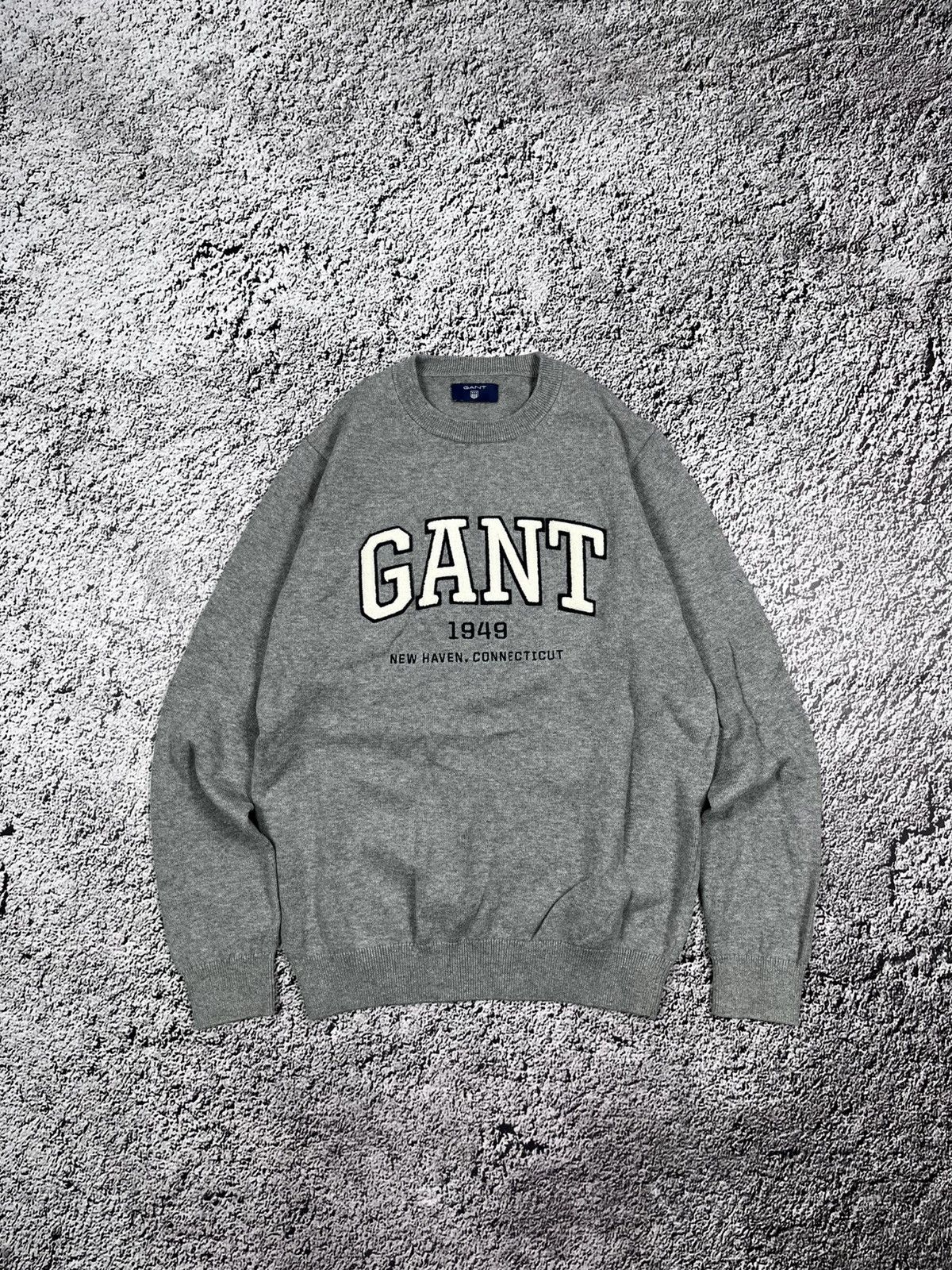 Gant Vintage Y2K Gant plush logo sweatshirt streetwear size S Size US S / EU 44-46 / 1 - 1 Thumbnail