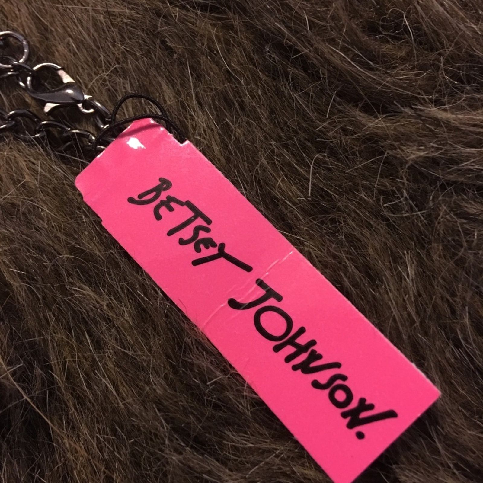 Betsey Johnson Betsey Johnson silver & black chrome necklace Size ONE SIZE - 7 Thumbnail