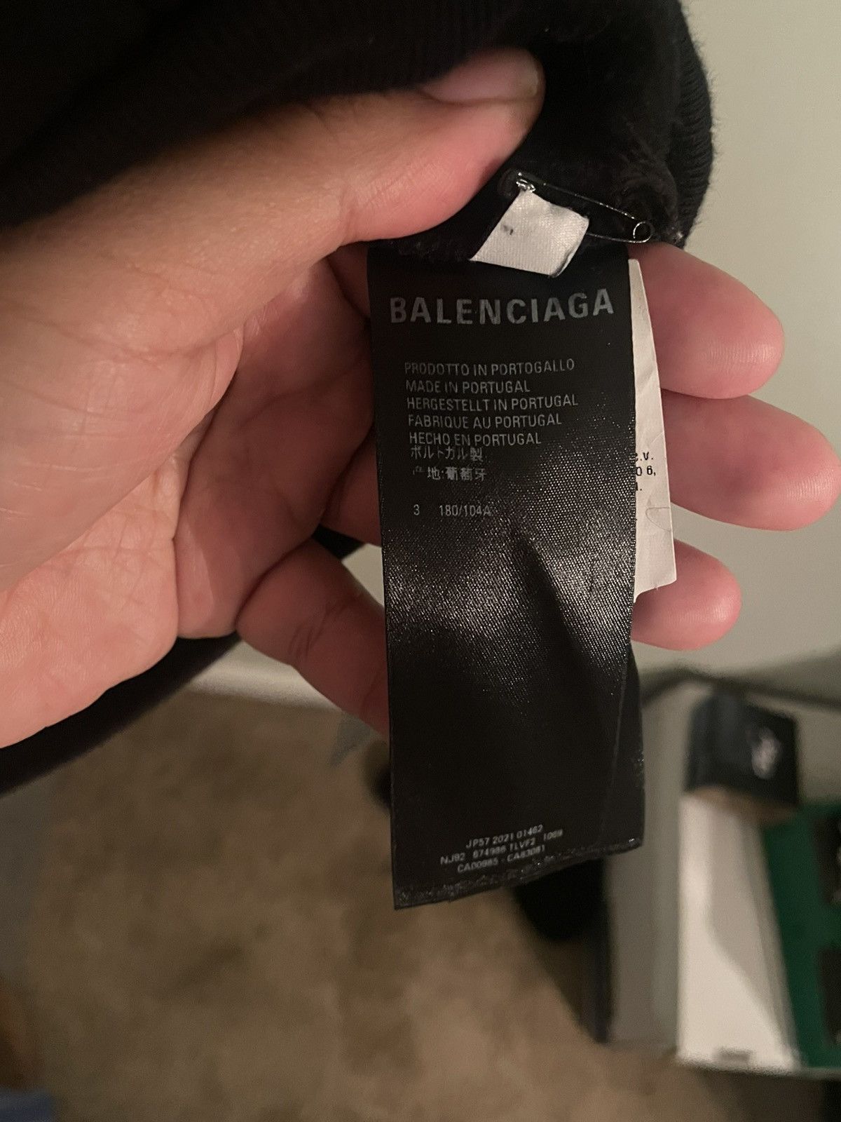 Balenciaga Balenciaga Slime hoodie Size 3 (L) Size US L / EU 52-54 / 3 - 9 Thumbnail
