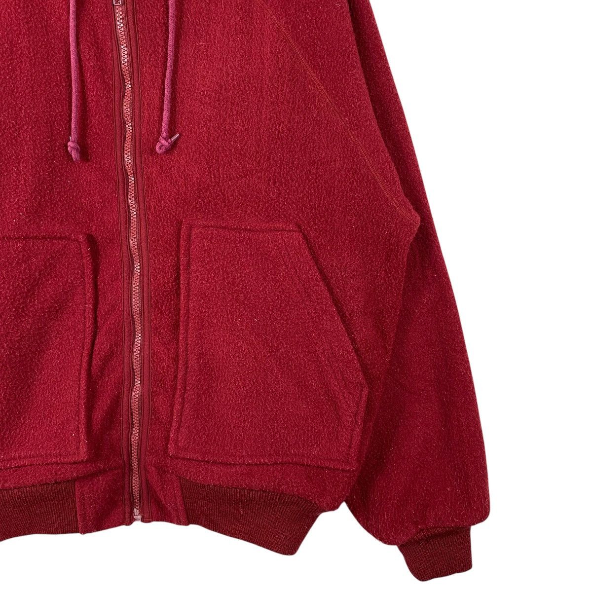 Edwin × Vintage Vintage EDWIN Casualwear Wool Hoodie Varsity Bomber Jacket Size US M / EU 48-50 / 2 - 6 Thumbnail