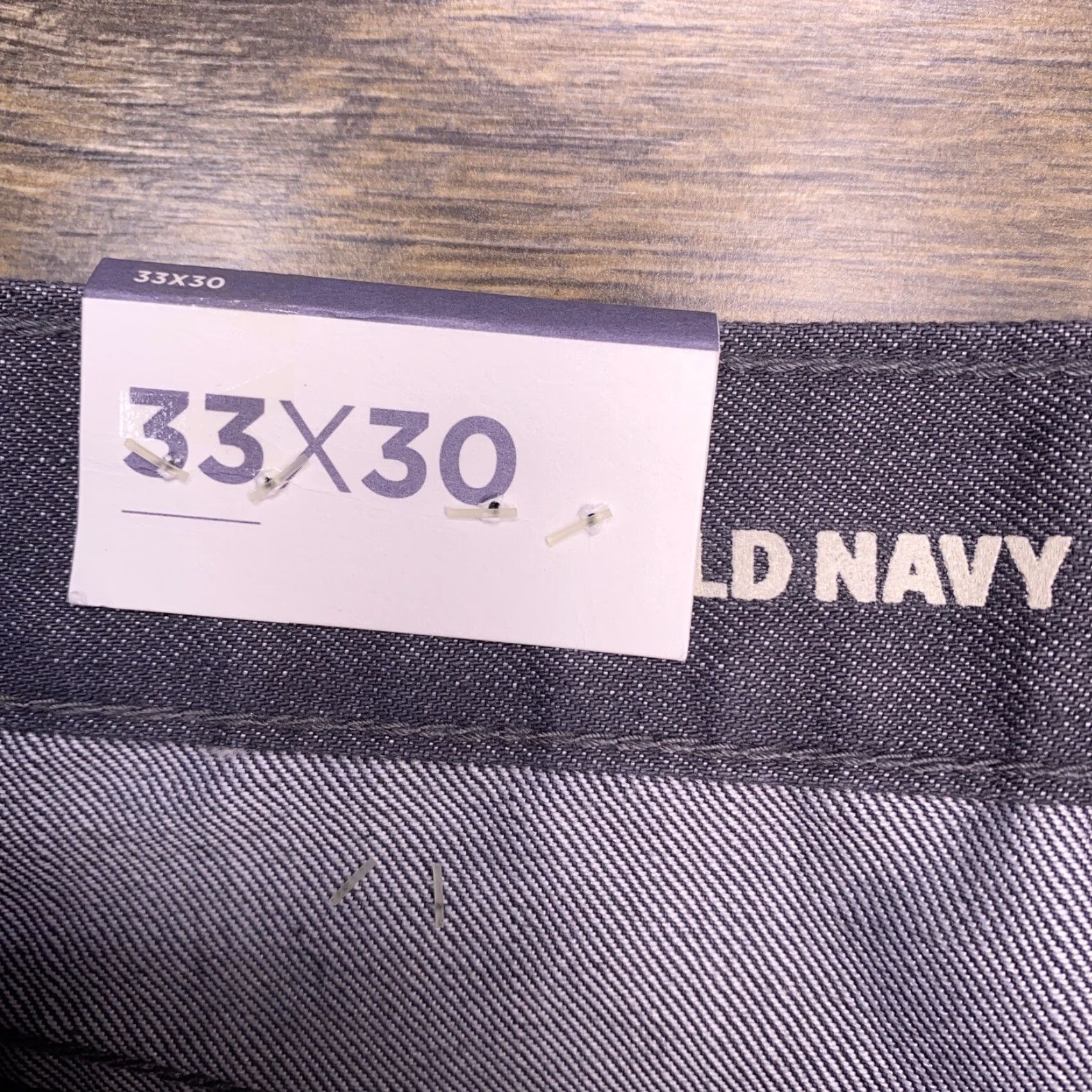 Old Navy Old Navy Jeans Slim Straight Men 33x30 Gray Denim 5-Pocket City Size US 33 - 6 Thumbnail
