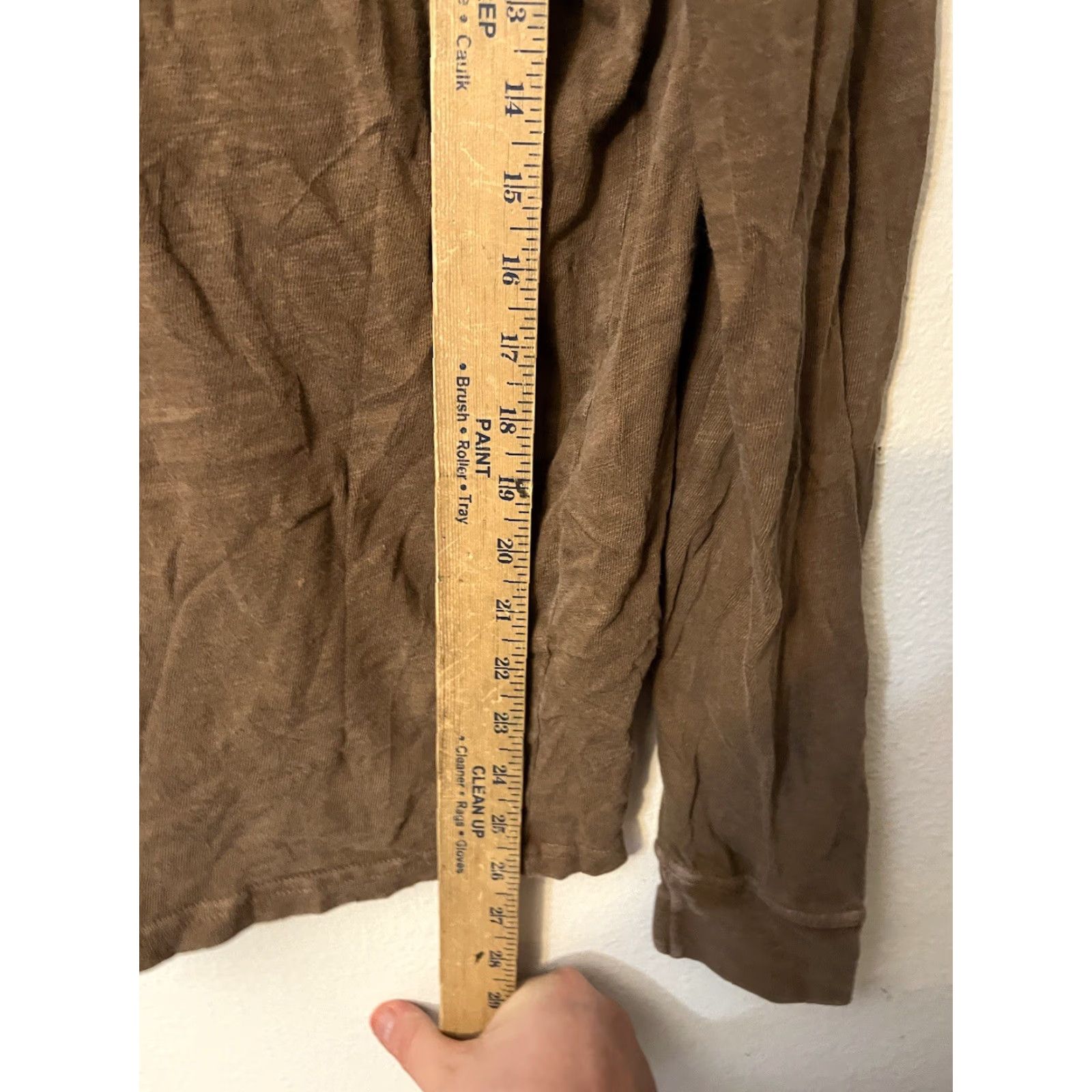 Lucky Brand Lucky Brand Black Label 1/4 Zip Sweater Shirt Mens Medium Brown Knitwear Mock Neck Long Sleeve Size US M / EU 48-50 / 2 - 4 Thumbnail