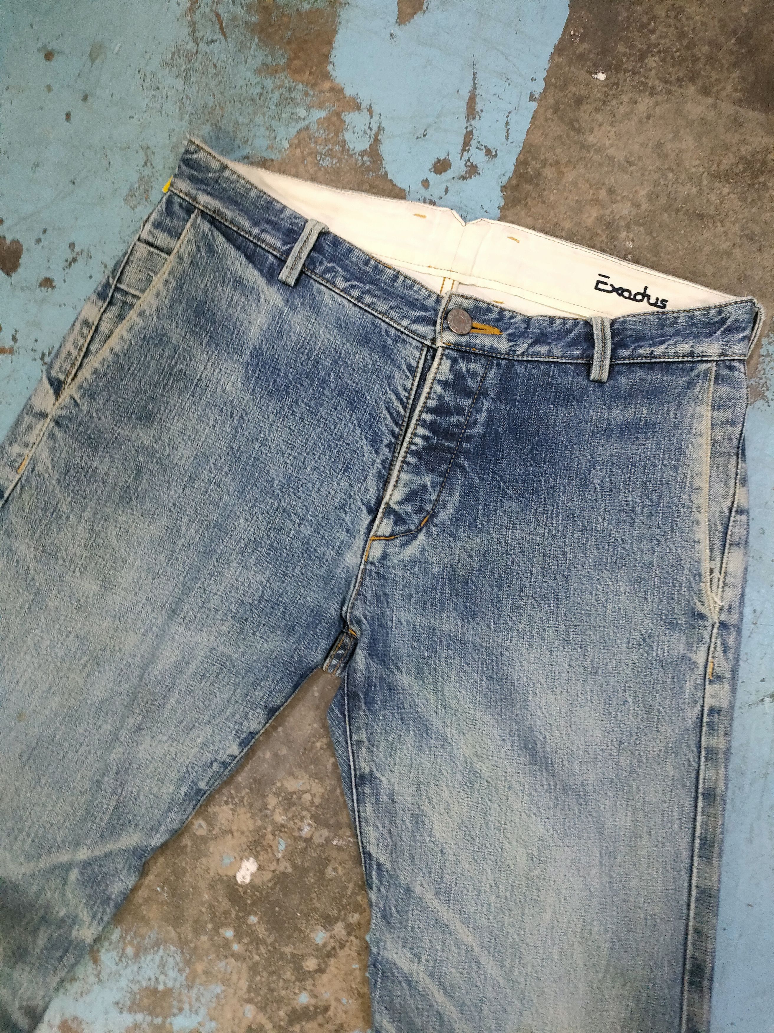 Exodus × Japanese Brand Exodus Selvedge Japan jeans Size US 33 - 10 Thumbnail