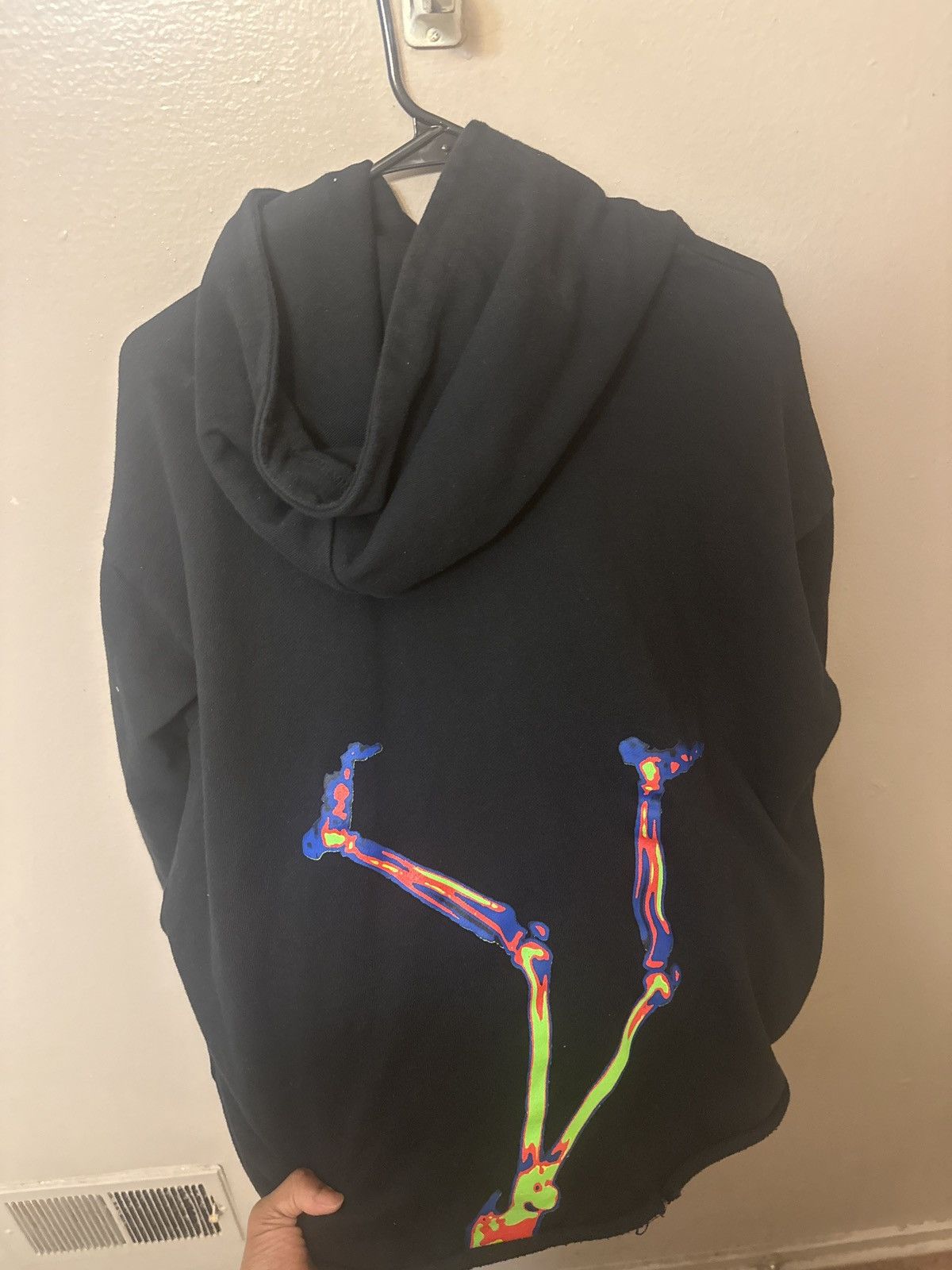 Vlone Vlone x ray skeleton hoodie Size US S / EU 44-46 / 1 - 4 Thumbnail