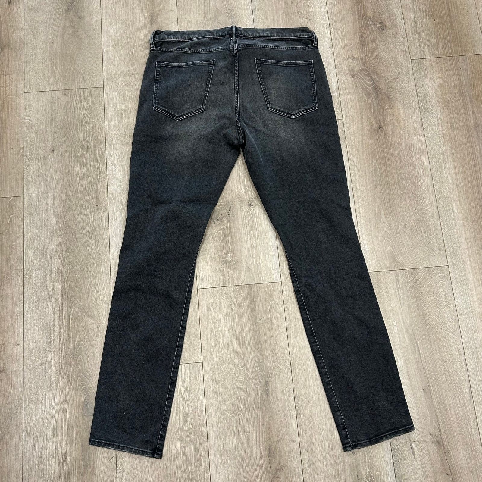 John Elliott John Elliot Gap GQ Black Skinny Jeans Pants Size 34x32 B20 Size US 34 / EU 50 - 7 Thumbnail