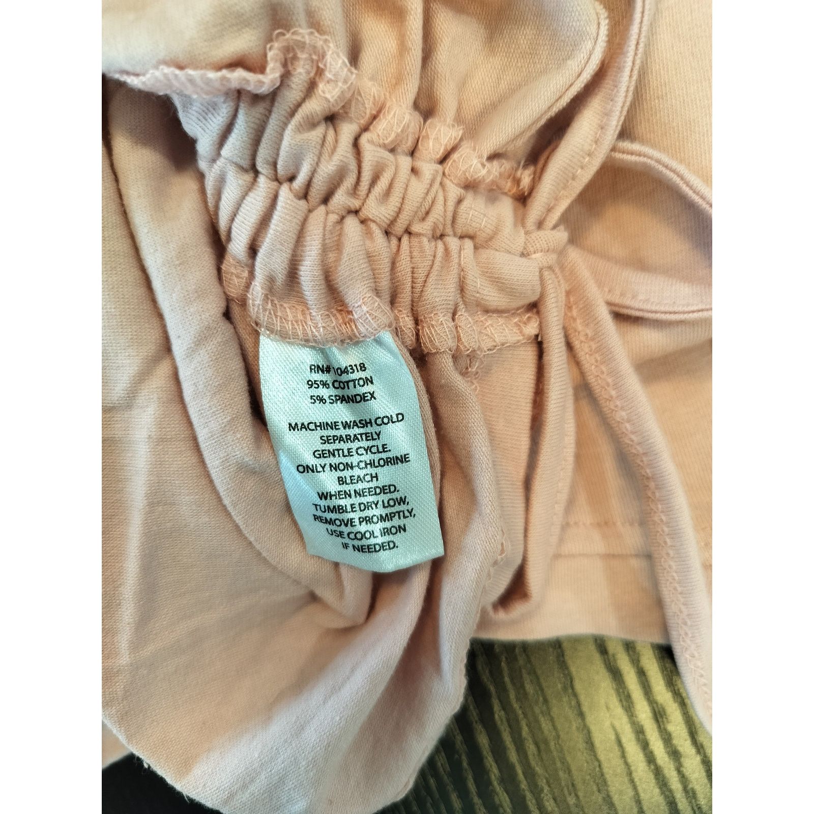 Other Derek Heart Blush Pink Ruched Long Sleeve Top Junior's L Size L / US 10 / IT 46 - 8 Thumbnail