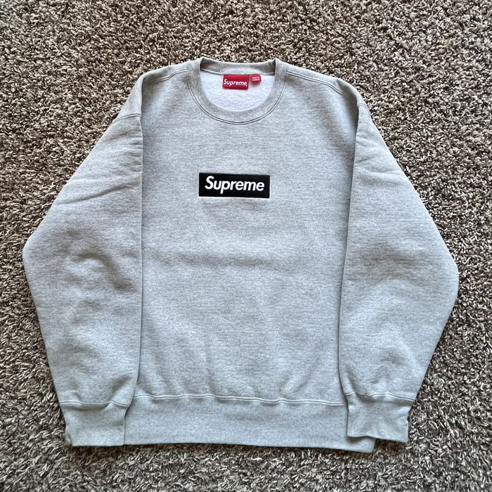 Supreme box outlet logo crewneck fit