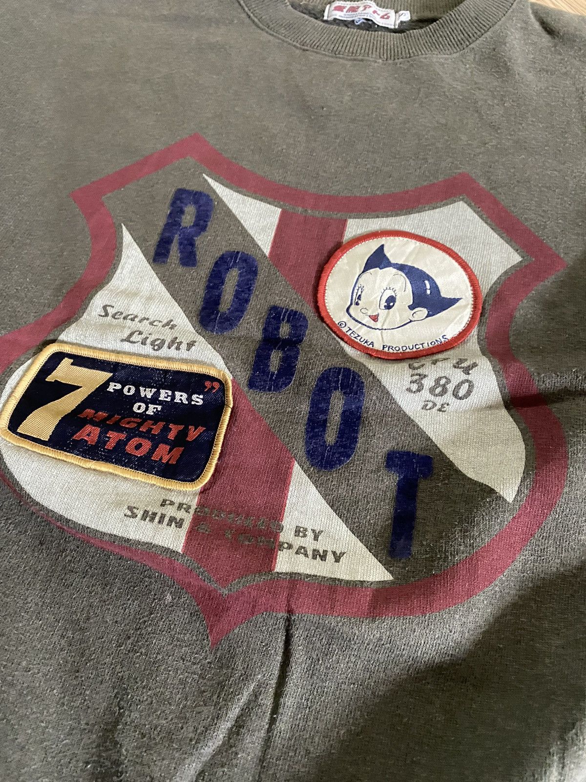 Atomic × Japanese Brand × Vintage Atomic Atom Robot Tezuka Production Crewneck Size US M / EU 48-50 / 2 - 2 Thumbnail