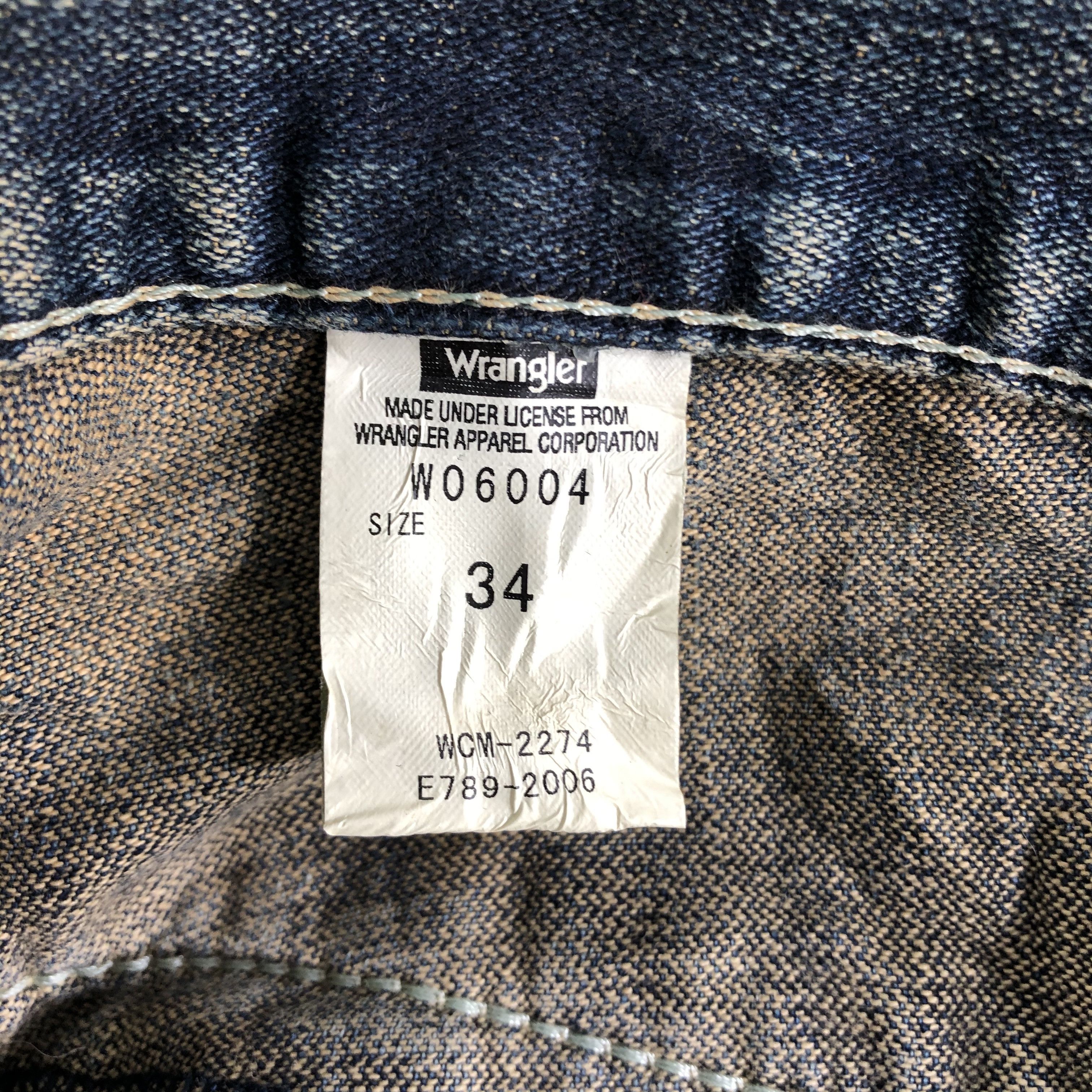 Vintage Vintage Wrangler Jeans-J3684 Size US 38 / EU 54 - 9 Thumbnail