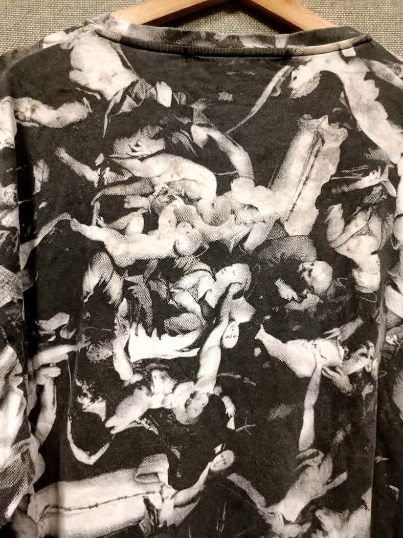 NO ID t shirt no id black over print made in japan Size US XXL / EU 58 / 5 - 6 Thumbnail