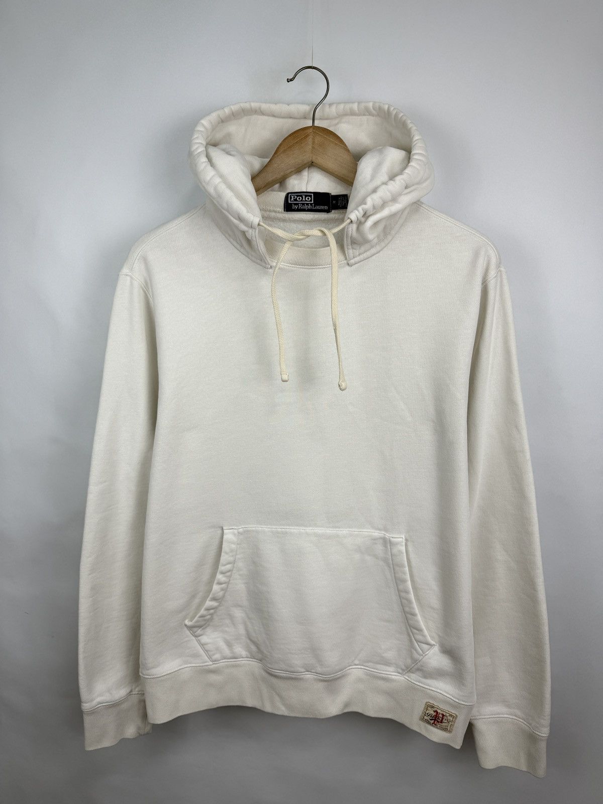 Polo Ralph Lauren 🇺🇸 Vintage Y2K Polo Ralph Lauren Garment-Dyed Fleece Hoodie Size US M / EU 48-50 / 2 - 7 Thumbnail