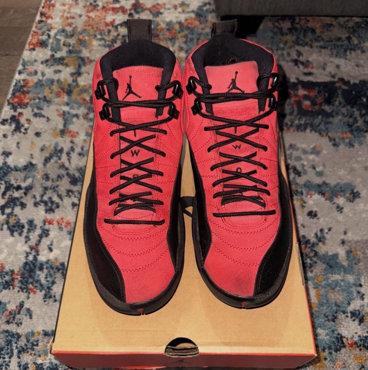 Jordan Brand Jordan 12 Reverse Flu Game Size US 9 / EU 42 - 4 Thumbnail