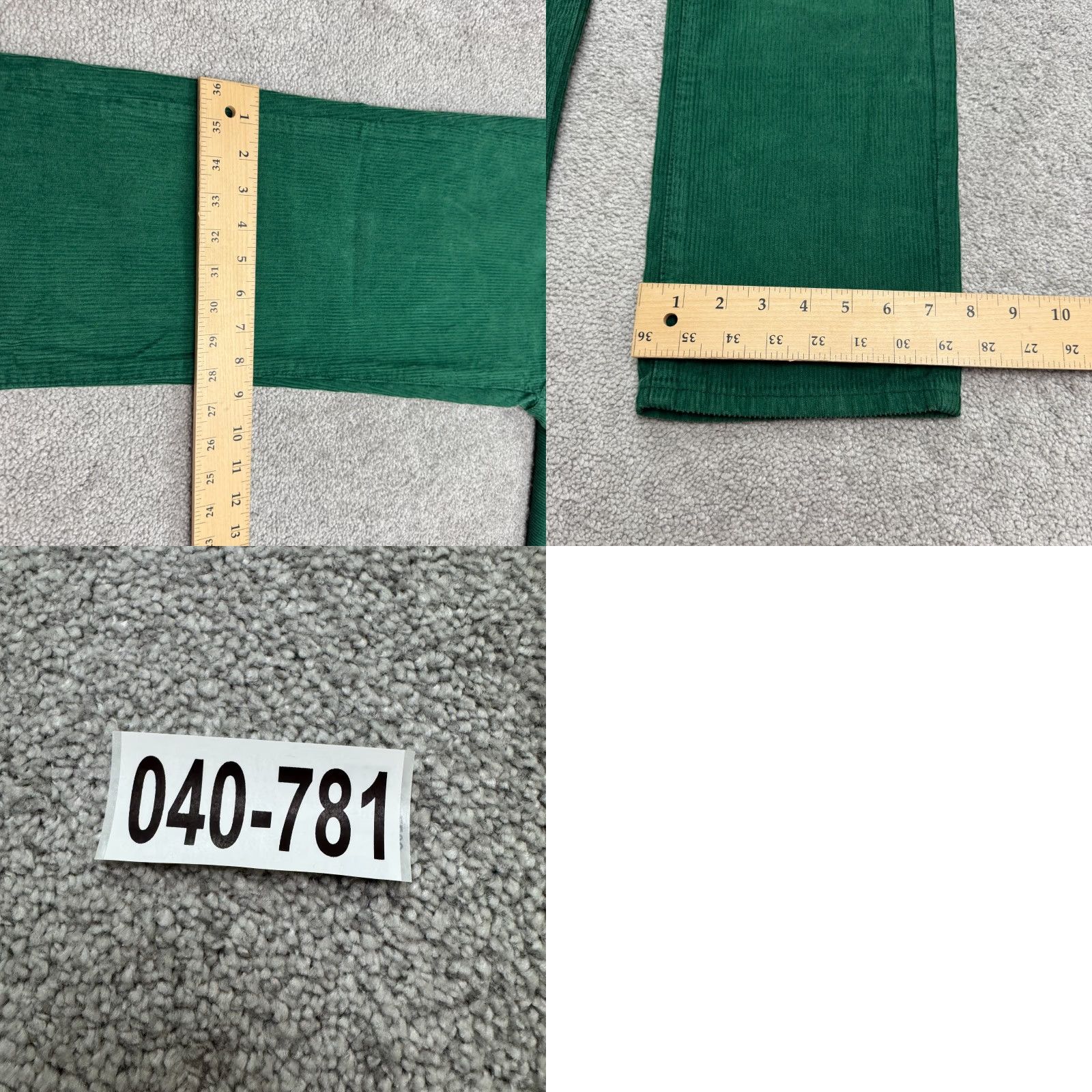 Pacsun PacSun Button Fly High Rise Corduroy Pants Womens 27 Green Straight NWT Casual Vintage 90s Style Womens Cardigan? Size 27" / US 4 / IT 40 - 11 Thumbnail