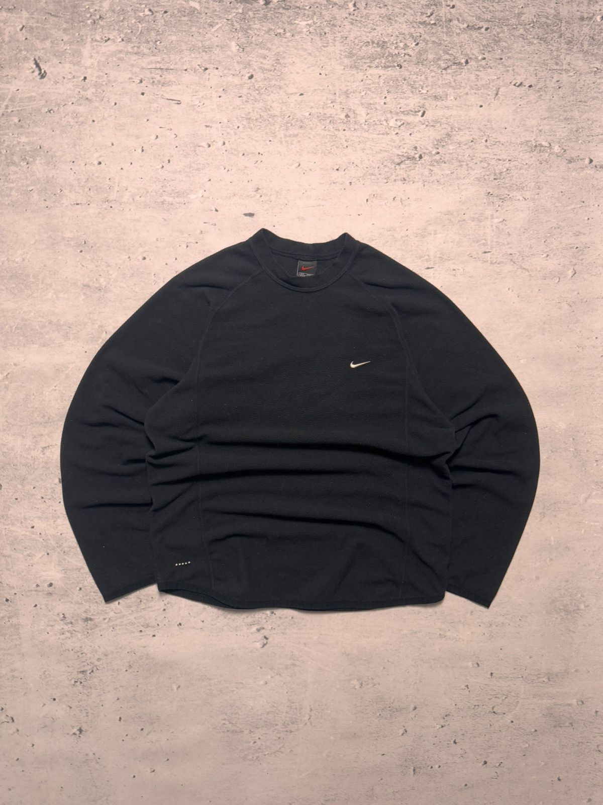 Nike × Vintage NIKE TEDDY FLEECE VINTAGE BAS LOGO OVERSIZE BOXY SWEATSHIRT Size US M / EU 48-50 / 2 - 1 Thumbnail