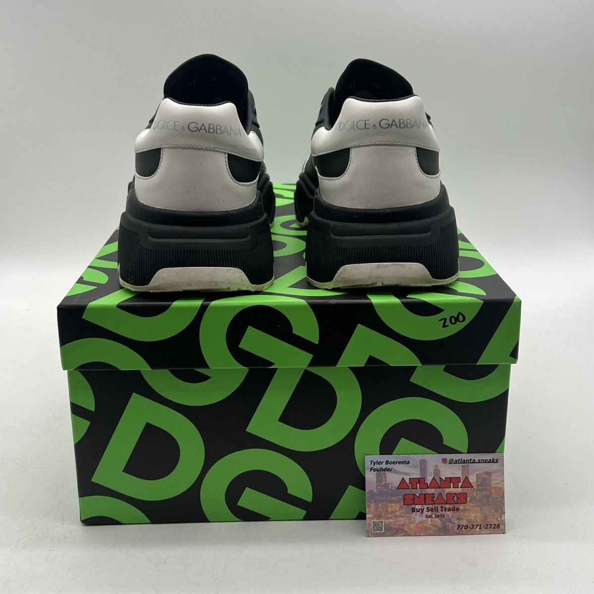 Dolce & Gabbana Dolce & Gabbana Daymaster Black White Size US 7 / EU 40 - 3 Thumbnail