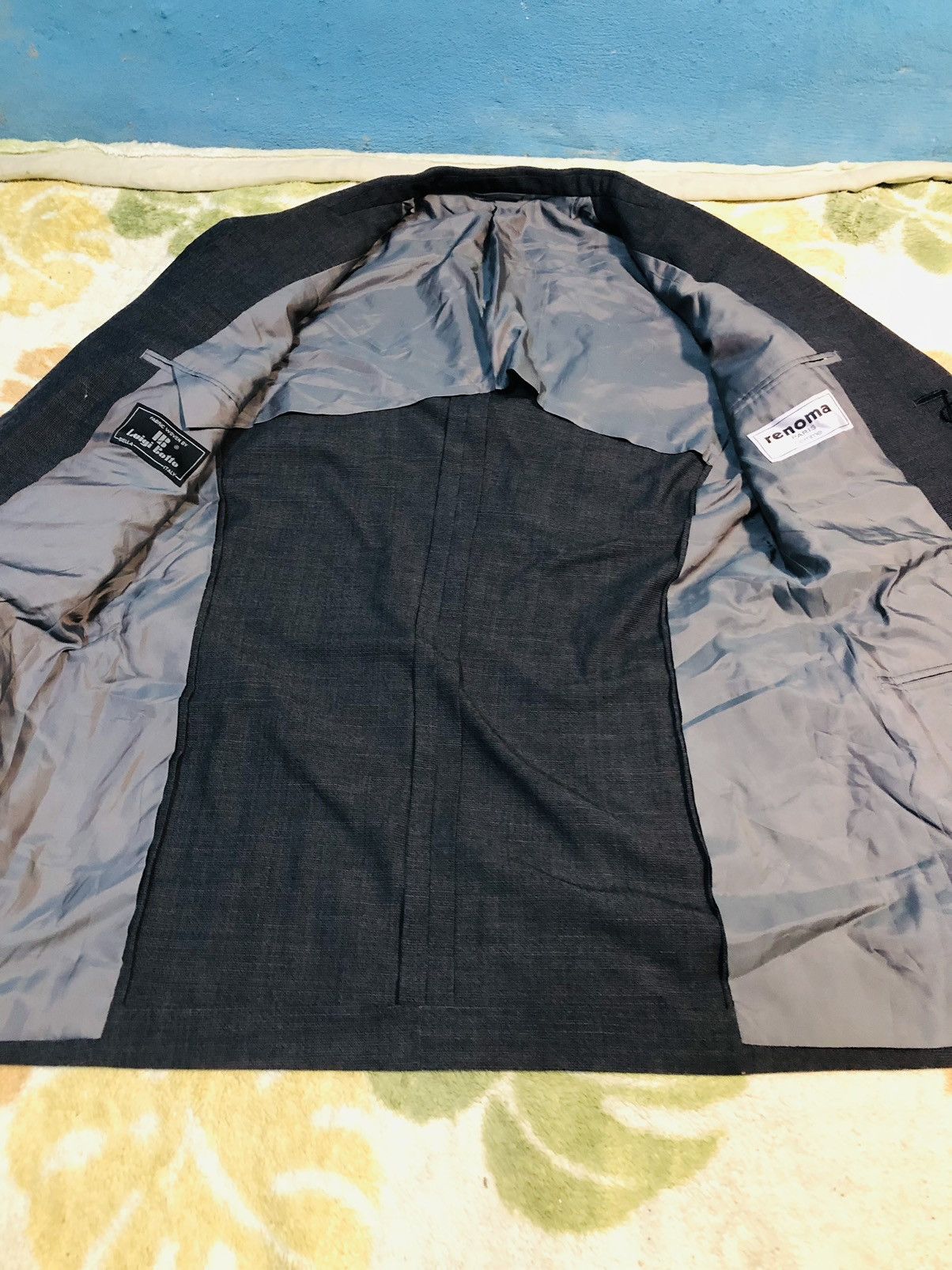 Renoma × Vintage Renoma Paris Homme Coats Blazer Jacket (28) Size US M / EU 48-50 / 2 - 7 Thumbnail
