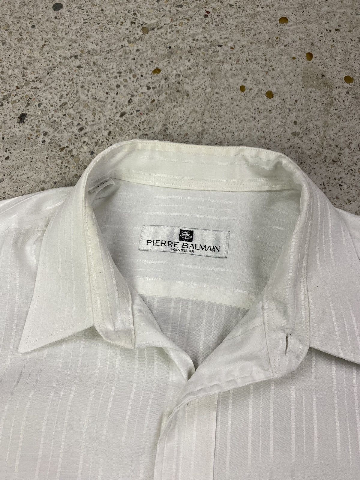 Pierre Balmain Pierre balmain monsieur shirt white classy old money Size US XL / EU 56 / 4 - 2 Thumbnail