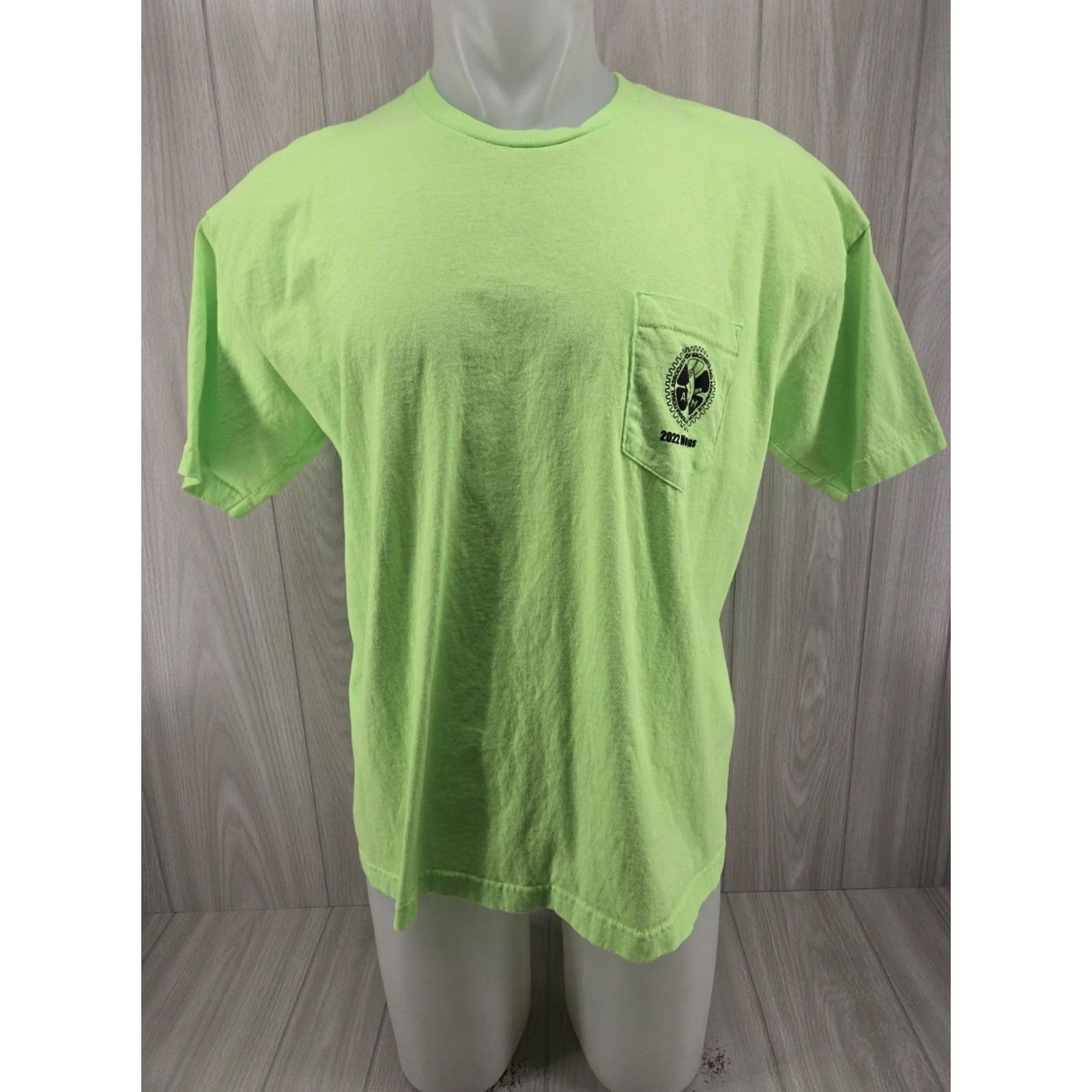 Gildan VINTAGE Gildan Heavy Cotton T-Shirt International Association of Machinists and Aerospace Workers 2022 XL Green Unisex Adults Crew Neck Short Sleeve】 Size US XL / EU 56 / 4 - 2 Thumbnail