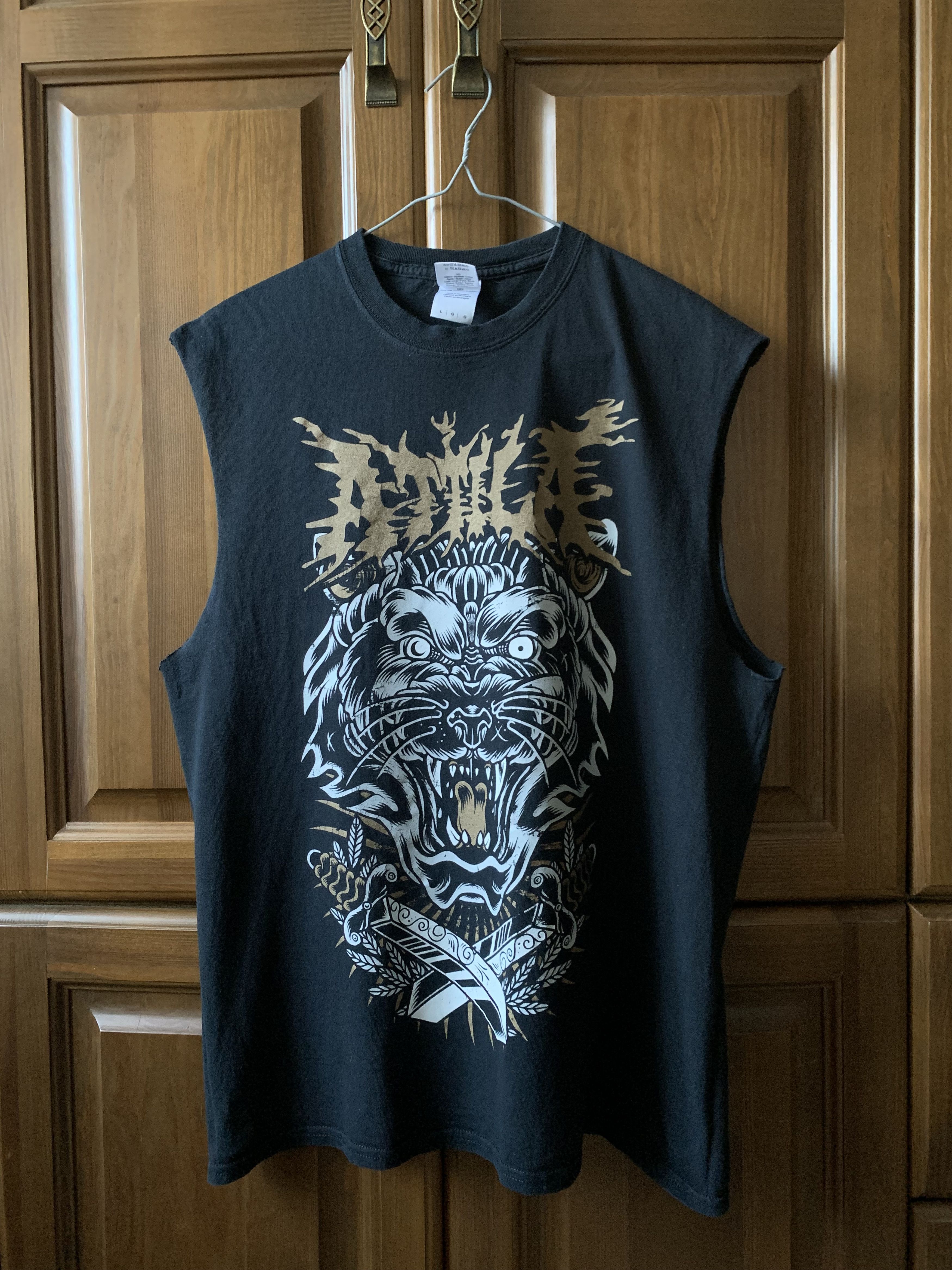 Band Tees Attila Vintage Tank Top Big Logo Metal Band Rare Size US L / EU 52-54 / 3 - 1 Thumbnail