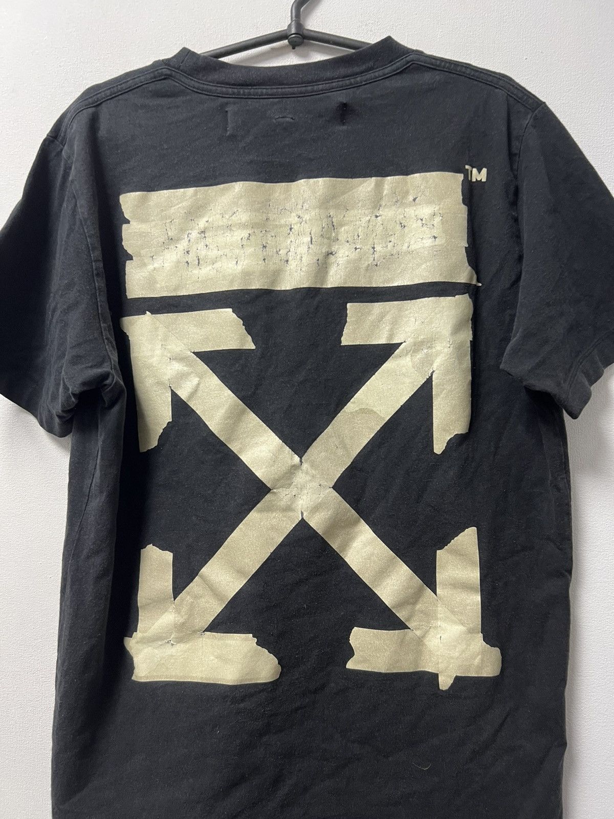 Off-White Off-White T-Shirt Big Logo Luxury Hype Rare Size US M / EU 48-50 / 2 - 10 Thumbnail
