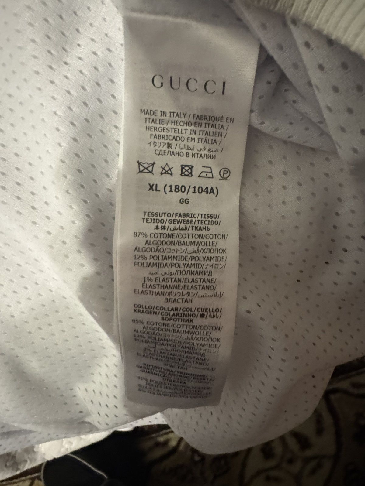 Gucci Gucci gg monogram zip up polo Size US XL / EU 56 / 4 - 8 Thumbnail