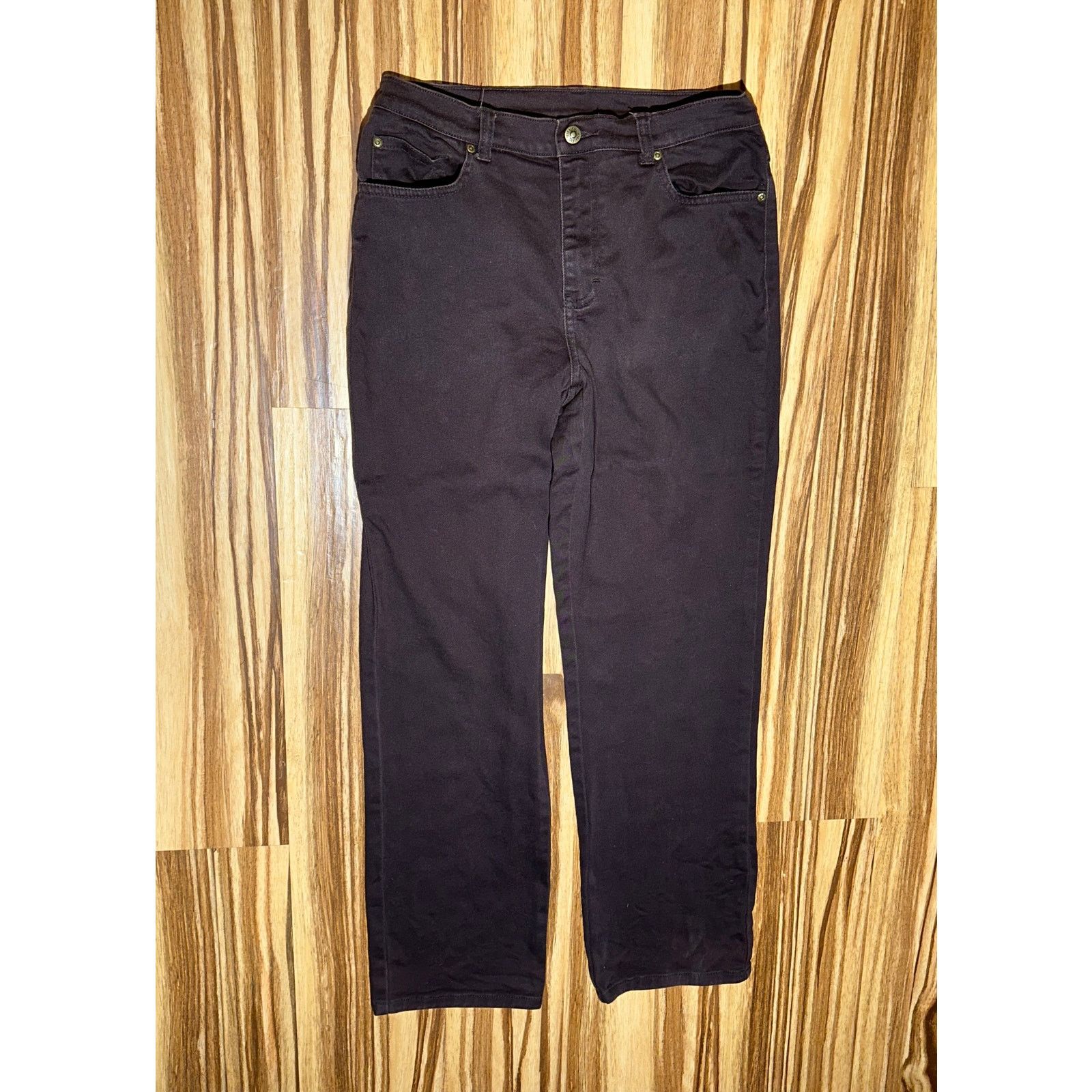 & Other Stories Brown Style And Co Straight Fit Jeans Size 26" / US 2 / IT 38 - 2 Thumbnail