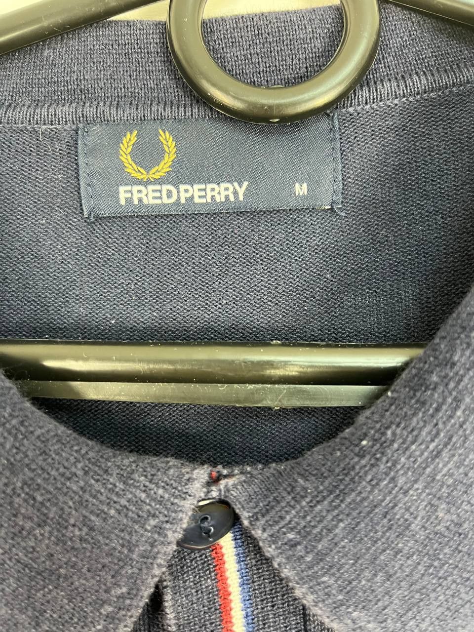 Fred Perry Fred Perry Long Sleeve Polo Shirt Knit Navy Mens Size M Size US M / EU 48-50 / 2 - 3 Thumbnail
