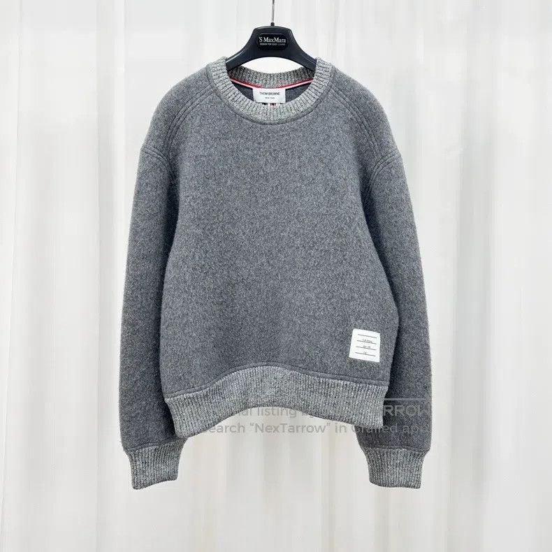 Thom Browne Thom Browne Cashmere Sweatshirt Size US S / EU 44-46 / 1 - 1 Thumbnail
