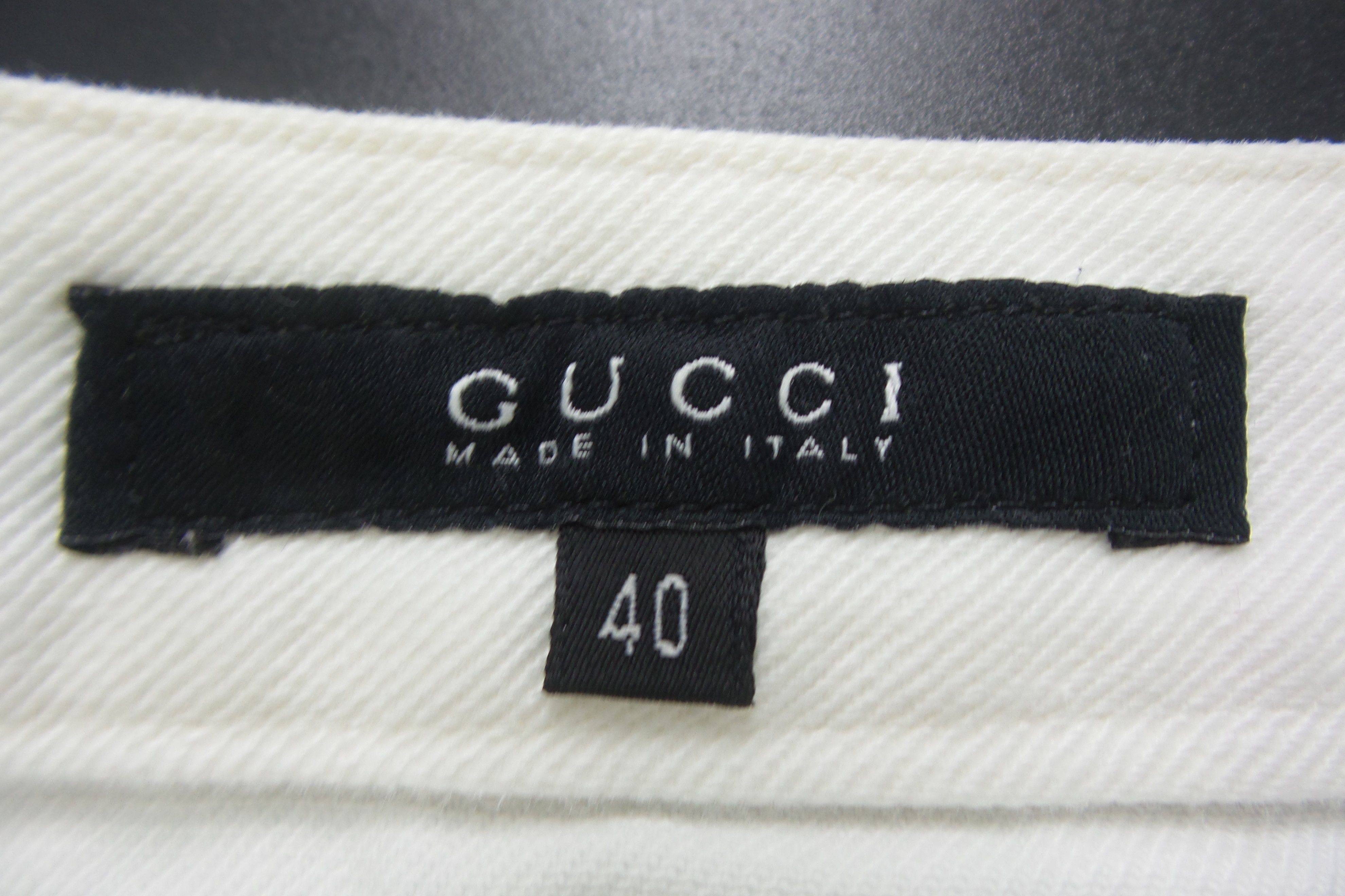 Gucci FOR HER Gucci Italy Plain White Jeans W15xL39 Size 30" / US 8 / IT 44 - 5 Thumbnail