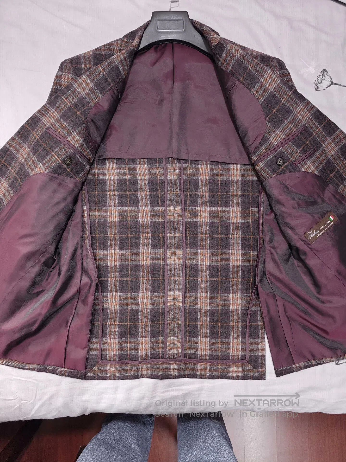 Japanese Brand Italian Wool Blend Custom Blazer. Size US L / EU 52-54 / 3 - 6 Thumbnail
